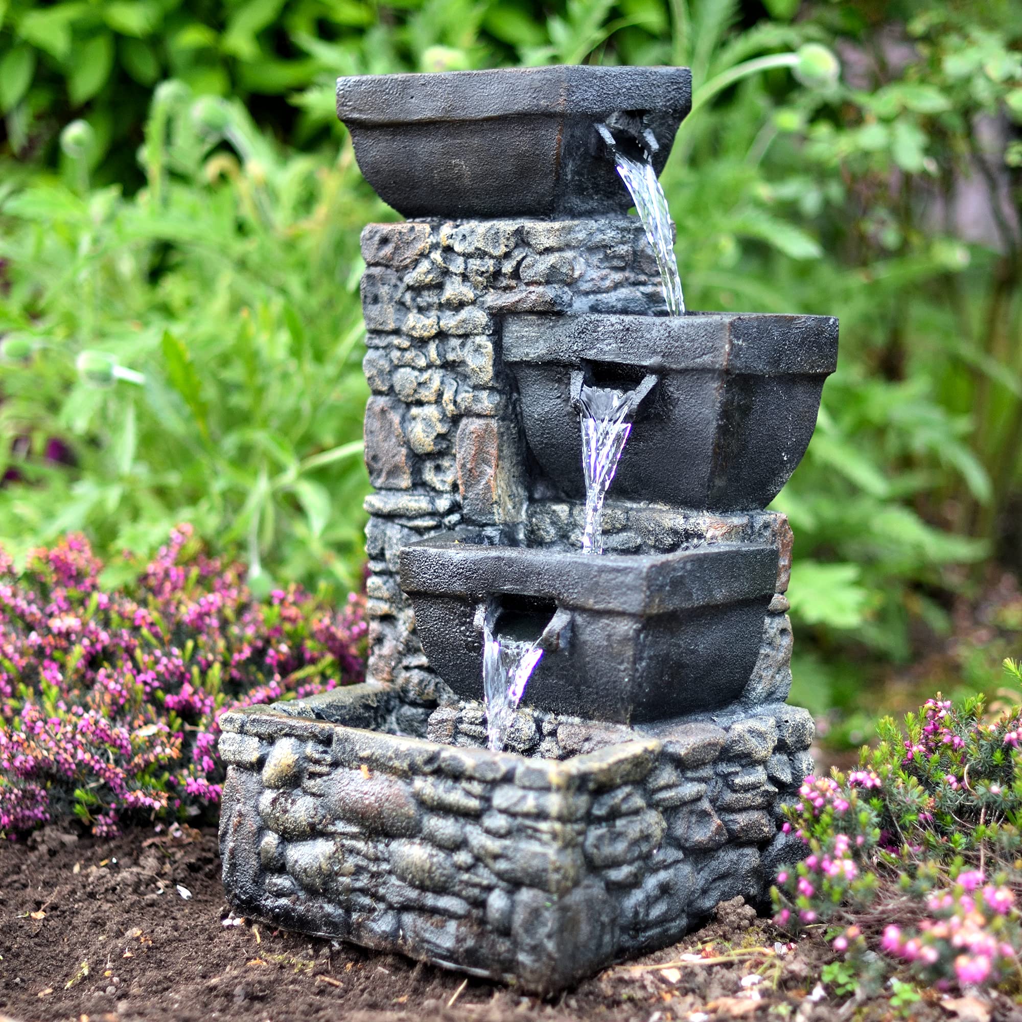 Litedeer Labyrint Indoor Water Fountain with Automatic Pump - 20