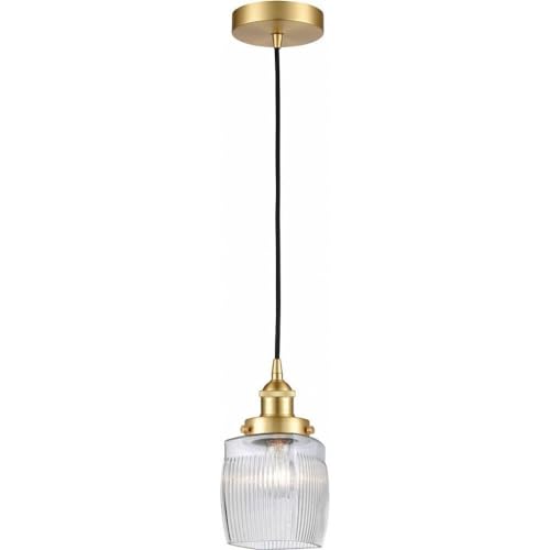 Satin Gold / Clear Halophane