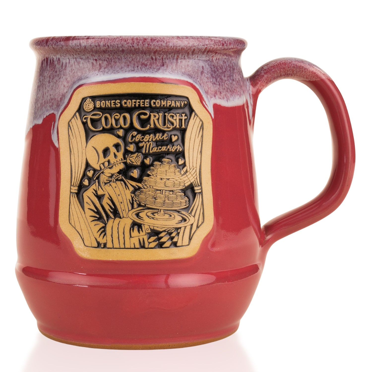 Handmade Coco Crush Ceramic Mug - Eco-Friendly Coffee Cup for Home, Office & Gifts - Perfect for Hot Drinks, Tea & Breakfast