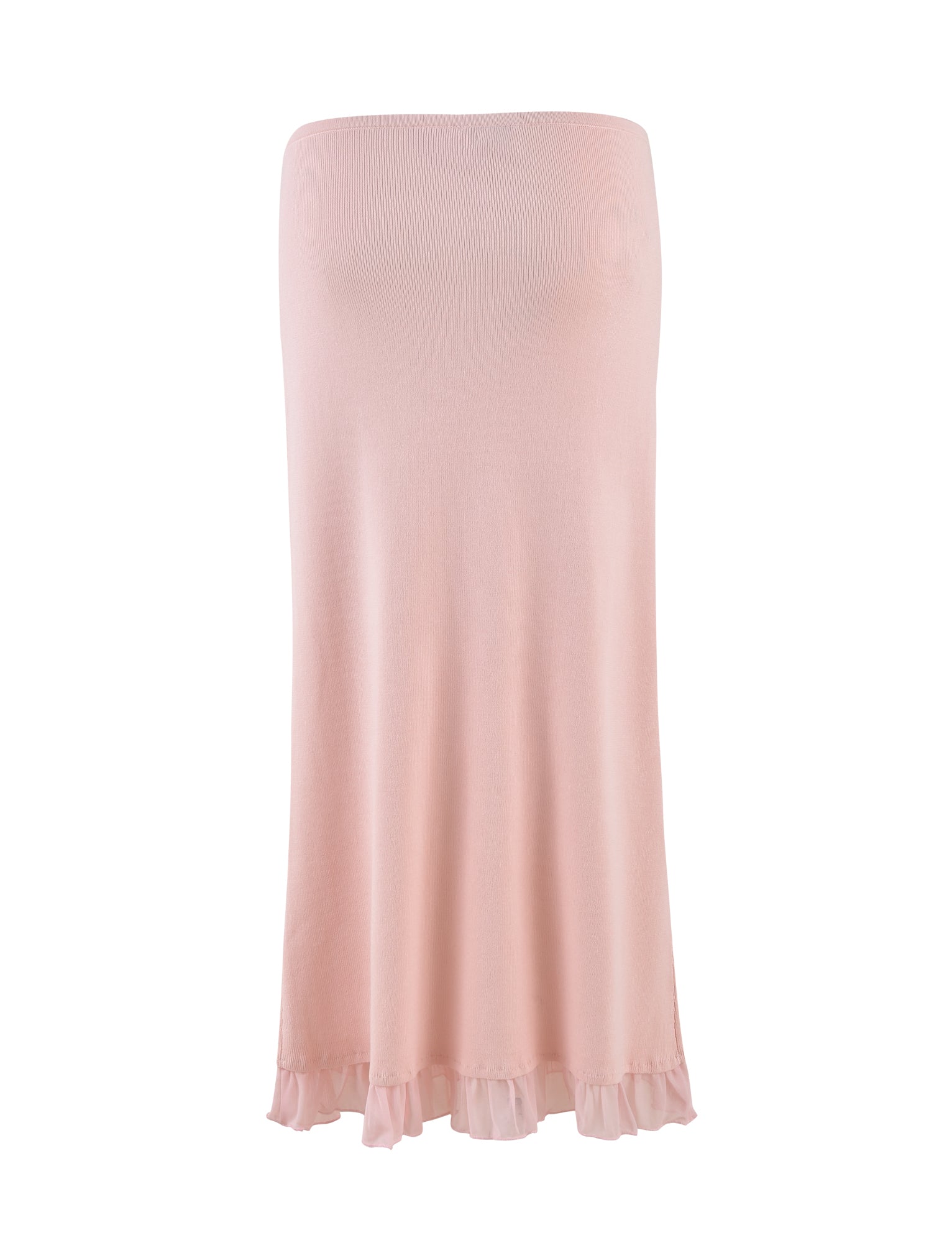 LILYANNA SKIRT in Baby Pink - Women's Flowy Midi Skirt for Casual Wear, Summer Outfits & Boho Style Fashion