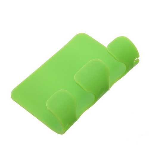 Boomray CC 758 Adhesive Cable Organizer - Multifunctional Desktop Cable Management Clip (Green) - Perfect for Home Office, Computer Desk & TV Wire Organization