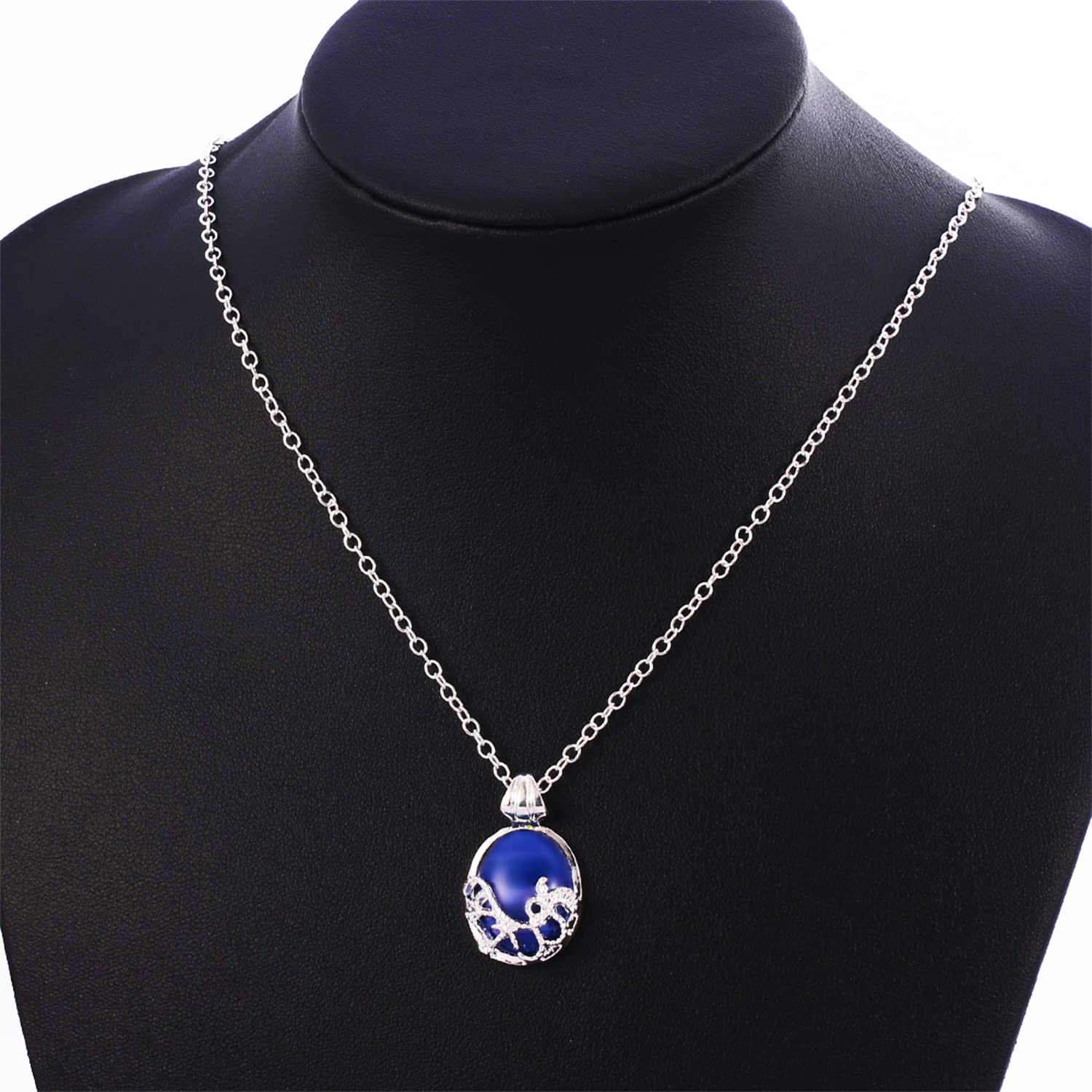 Vampire Diaries Elena Gilbert Vervain Locket Necklace & Klaus Mikaelson Ring Set - 12pc Cosplay Jewelry Collection for TVD Fans | Perfect for Halloween Costumes, Themed Parties and Gift Giving