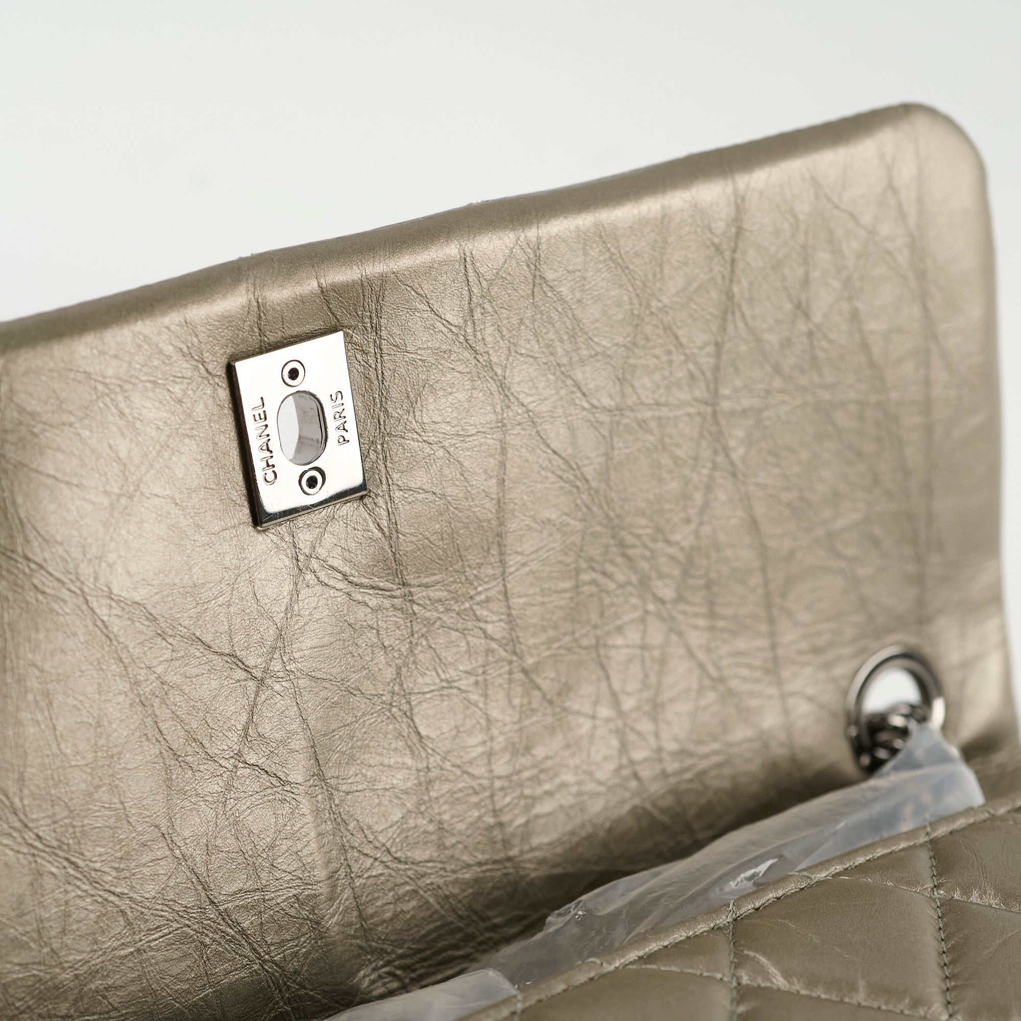 Chanel Metallic Bronze & Gold Seasonal Flap Bag - Luxury Designer Handbag for Women, Perfect for Evening Parties & Special Occasions