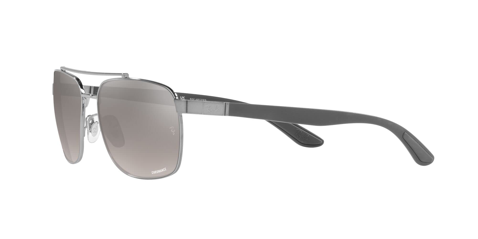 Ray-Ban RB3701 Liteforce Rectangular Sunglasses for Men & Women - Lightweight UV Protection Polarized Lenses - Perfect for Driving, Beach & Outdoor Activities