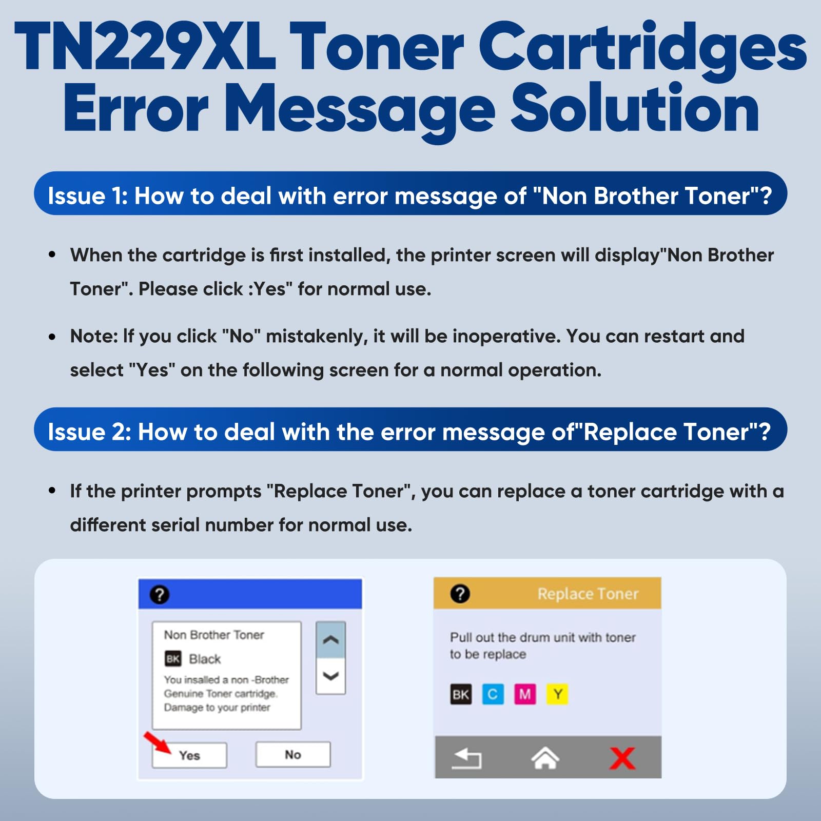 Brother TN229XL Black Toner Cartridge - 1 Pack for MFC-L3780CDW Printers - Office & Home Use