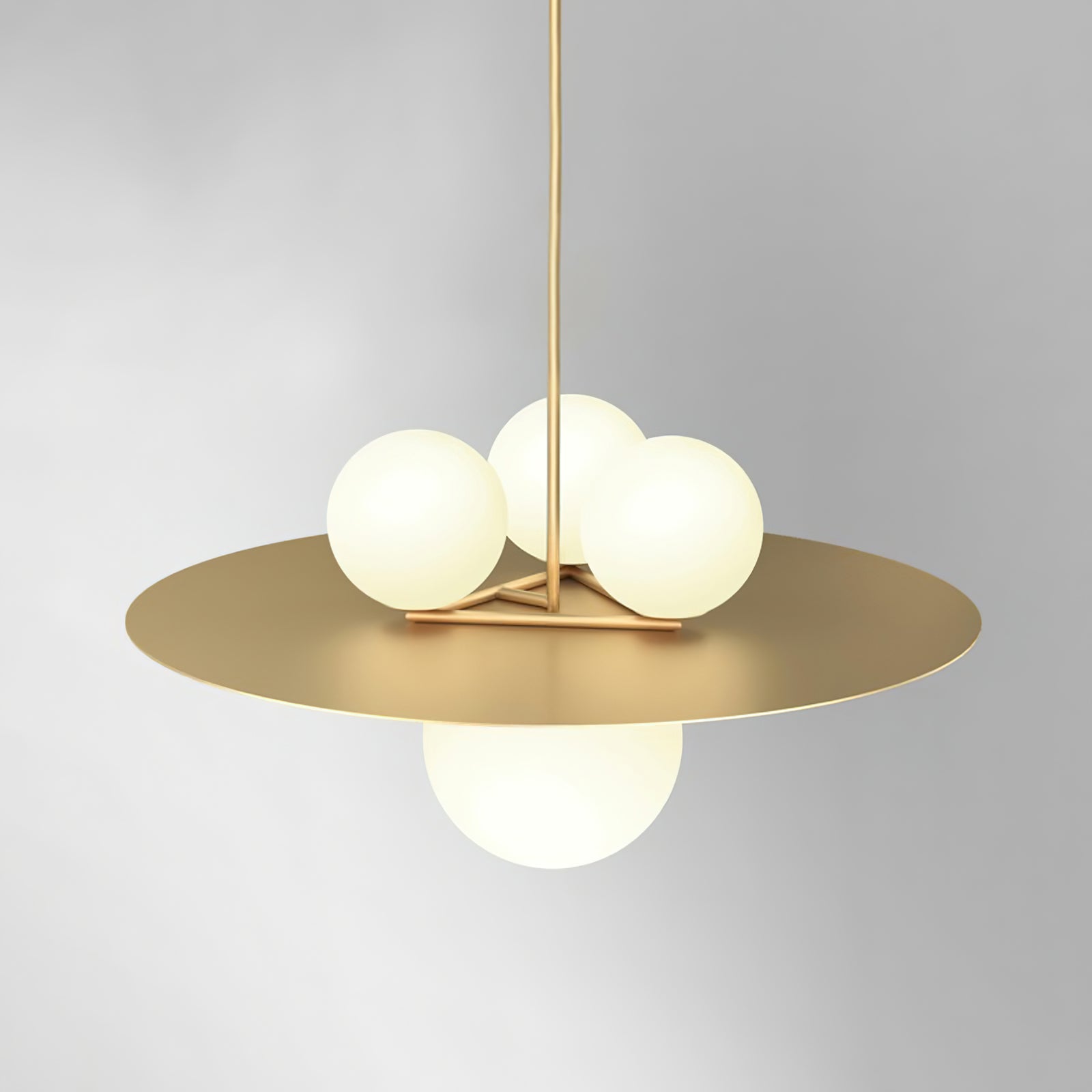 Modern Alta Pendant Light - Sleek Hanging Fixture for Dining Room, Kitchen Island & Bedroom - Energy Efficient LED Ceiling Light with Adjustable Height