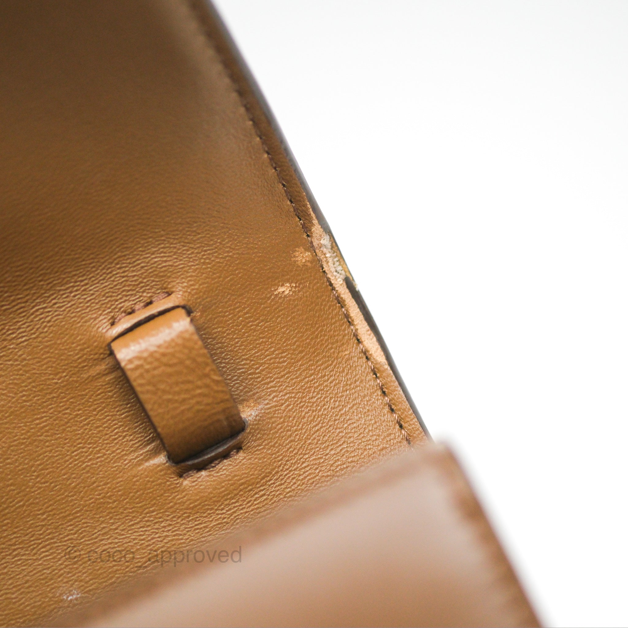 Celine Teen Classic Box Bag in Caramel Box Calfskin Leather - Perfect for Work, Travel & Everyday Luxury