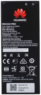 Huawei HB4342A1RBC Replacement Battery Compatible with Y6 & Honor 4A - Long-Lasting Power for Smartphones - Perfect for Travel, Work, and Daily Use