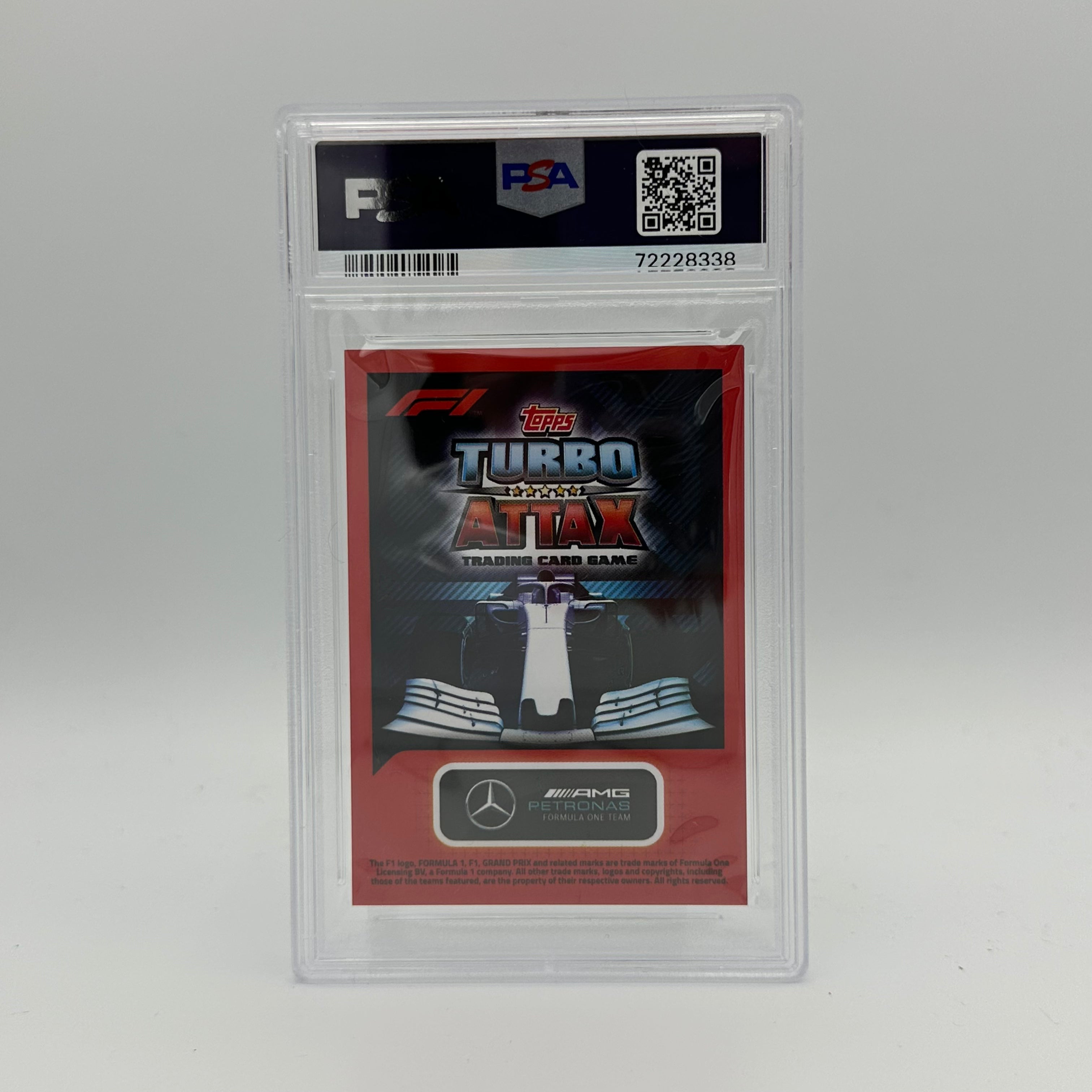 PSA 9 Graded LEWIS HAMILTON #LE1G Limited Edition Gold Trading Card - Perfect for Collectors, Sports Memorabilia Enthusiasts & F1 Racing Fans Display
