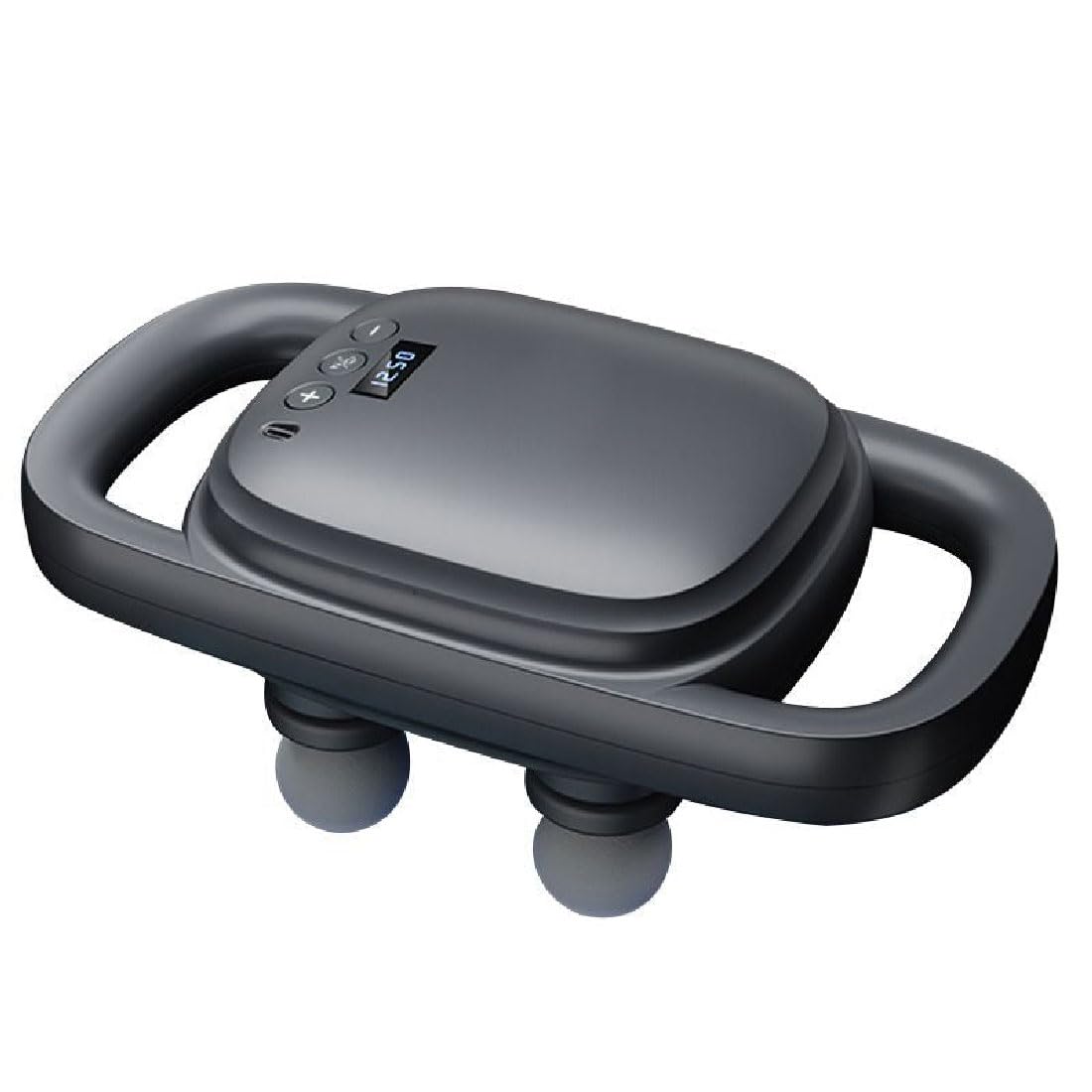 Professional Automatic 4-Head Deep Tissue Massage Gun - Percussion Muscle Massager for Shoulder, Back, Body Pain Relief & Relaxation - Perfect for Athletes, Gym Recovery & Home Use (Black)