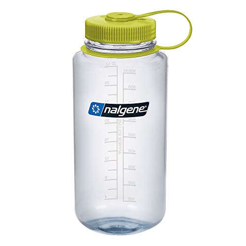 Clear w/ Green Cap