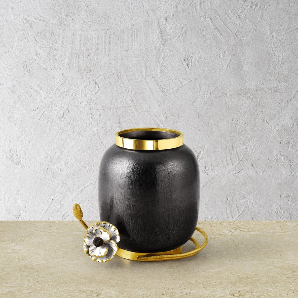 Elegant Anemone Vase - Handmade Glass Flower Vase for Home Decor, Wedding Centerpieces & Romantic Gift Ideas