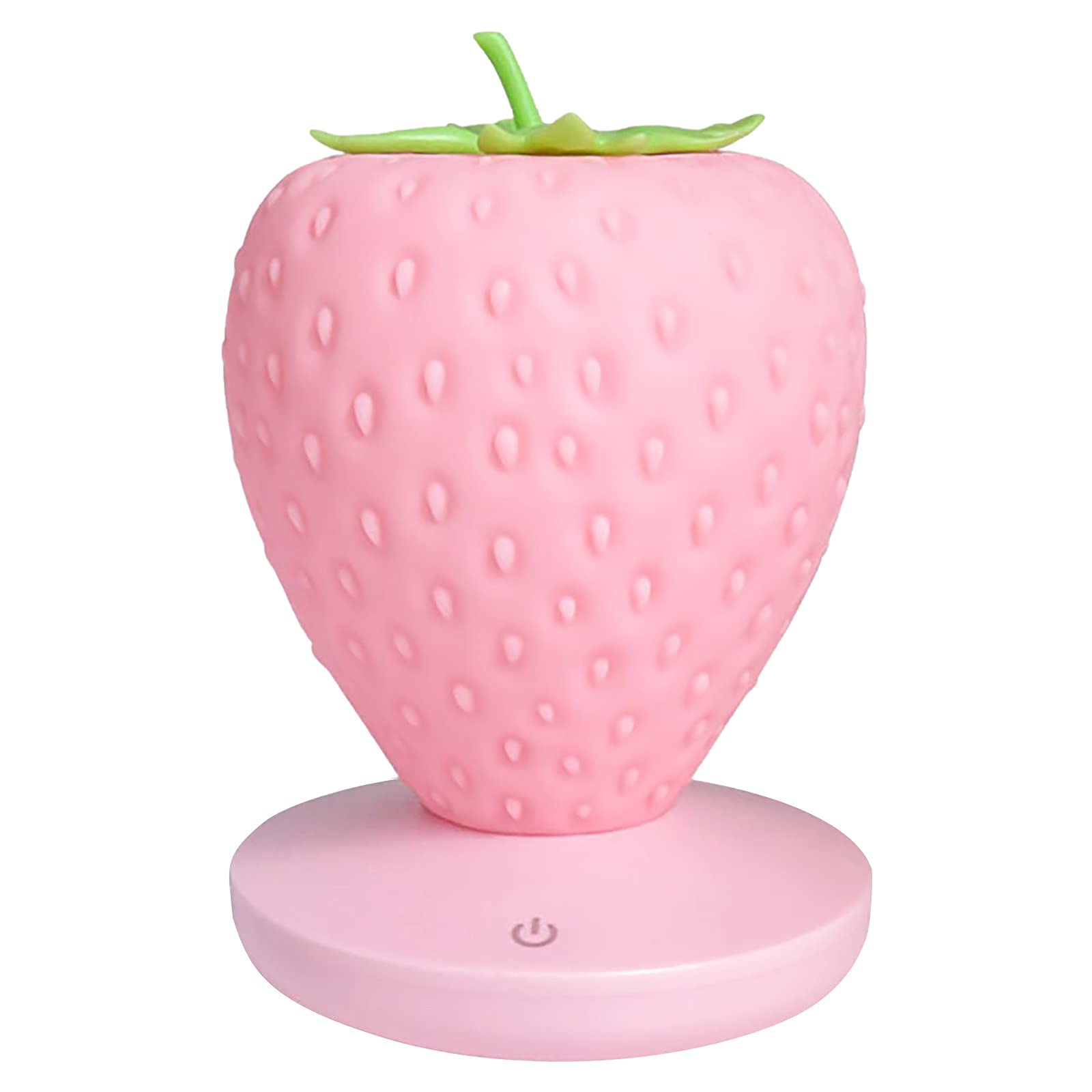 OKFUWD Strawberry LED Eye Protection Night Light - Cartoon Table Lamp for Kids Room, Nursery, Bedroom Decor - Creates Warm & Cozy Atmosphere for Relaxation & Sleep