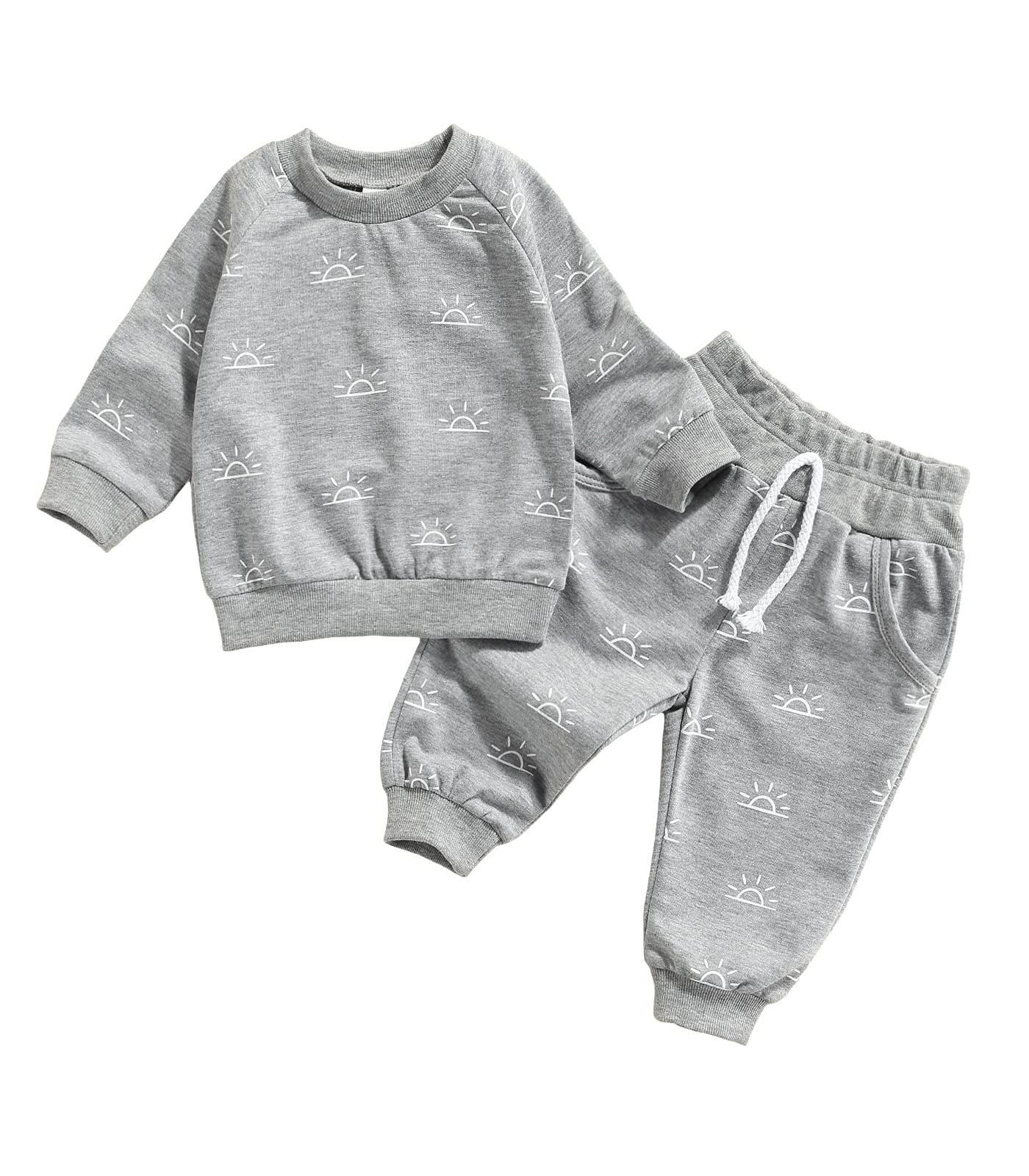 Baby Girl Clothes Set - Long Sleeve Tops & Pants Outfit 3-24M | Newborn Gifts & Daily Wear