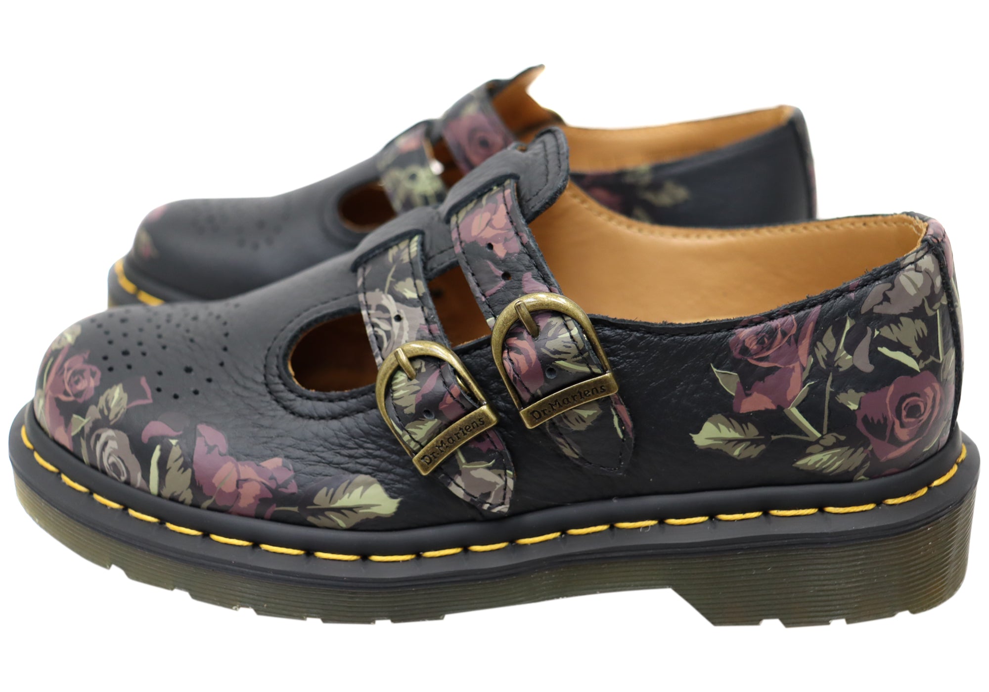 Dr. Martens Women's 8065 Mary Jane Shoes | Tumbled Nappa Leather | Comfortable & Stylish for Work, Casual Outfits & Everyday Wear