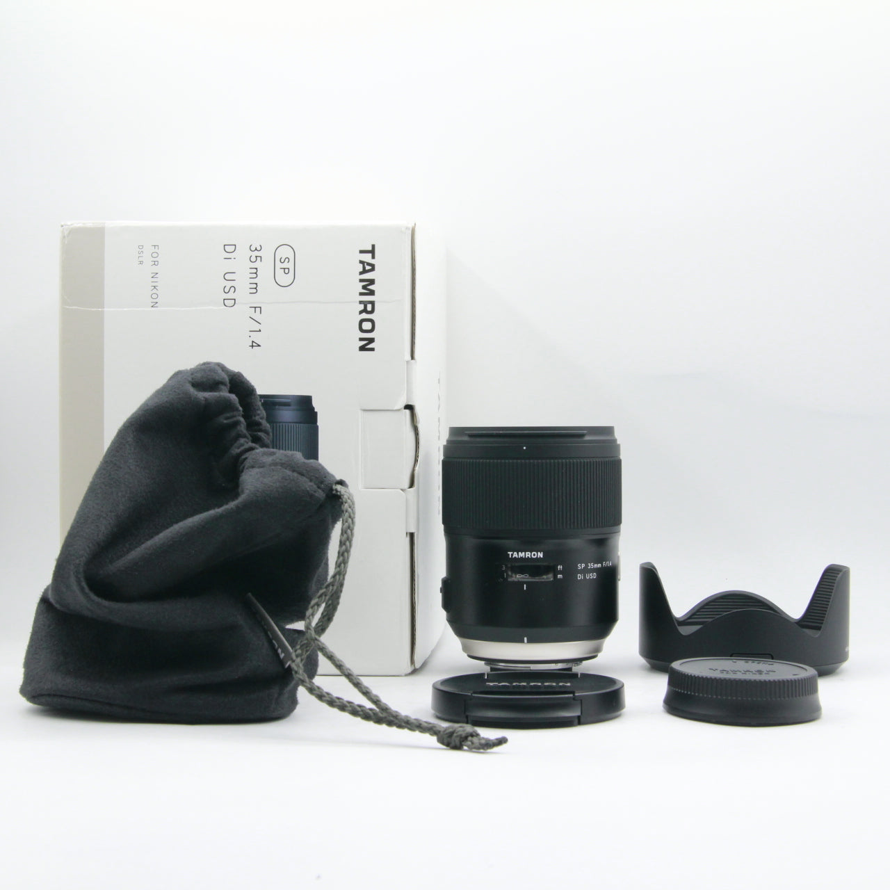Tamron SP 35mm f/1.4 Di USD Lens for Nikon F - Like New Open Box - Fast f/1.4 Aperture for Low Light & Portraits - Perfect for Wedding, Event & Night Photography