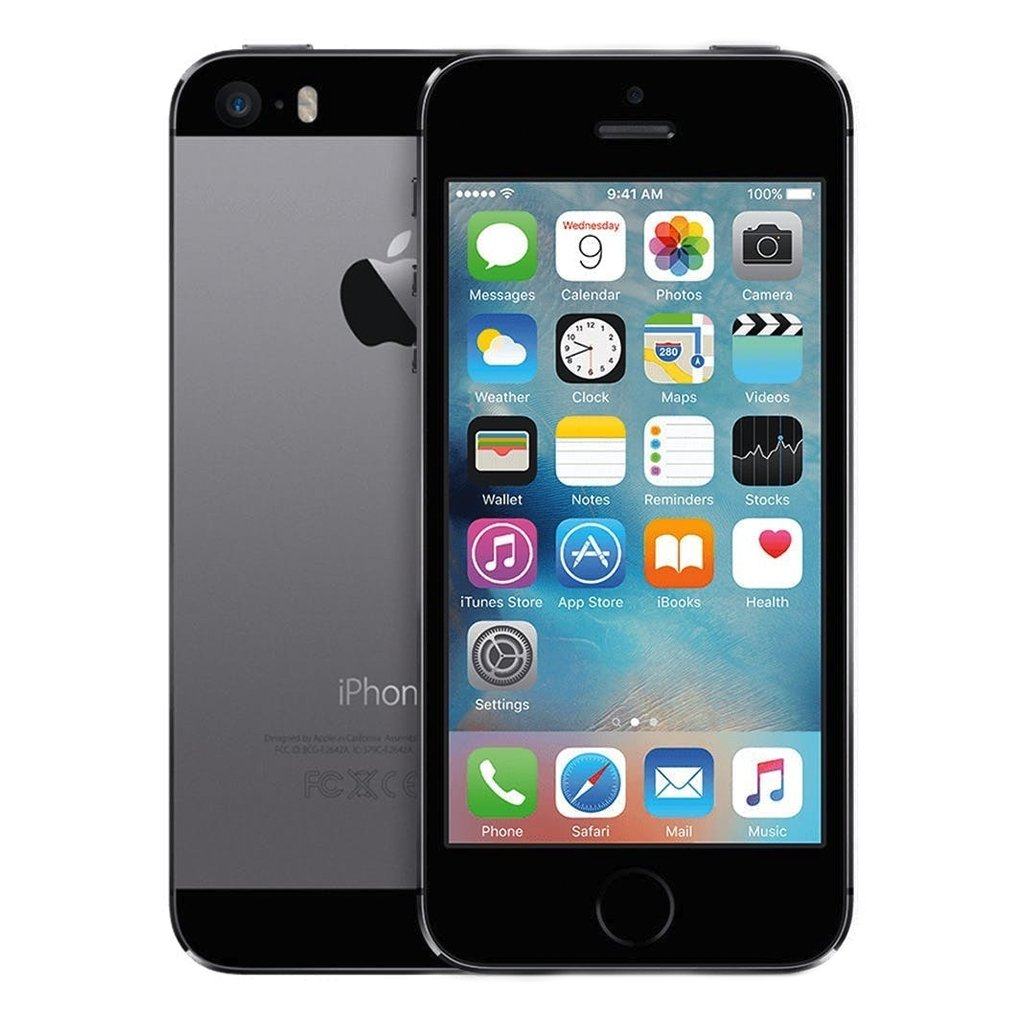 Original iPhone 5s 16GB/32GB/64GB Unlocked Smartphone - Apple iOS, 4-inch Retina Display, Fingerprint Sensor - Perfect for Business, Travel & Daily Use