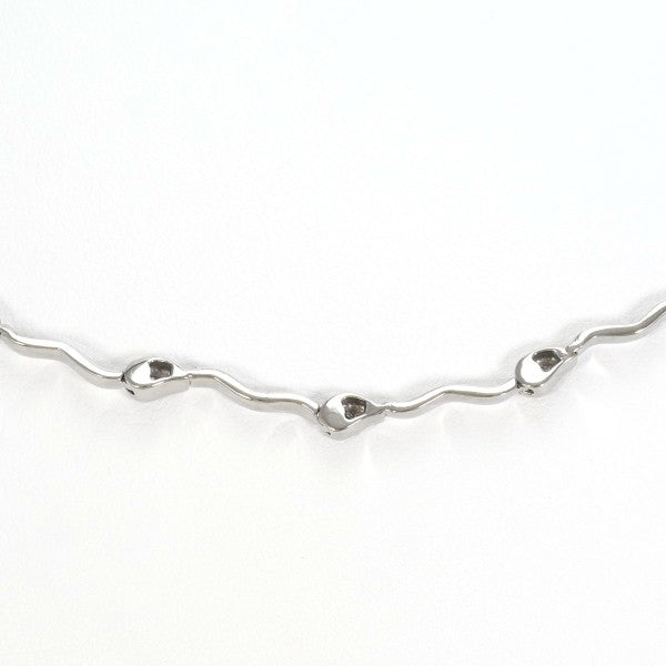 18K White Gold Diamond Necklace for Women - Elegant Dainty Pendant Jewelry Gift for Anniversary, Birthday & Valentine's Day | Perfect for Weddings, Parties & Special Occasions