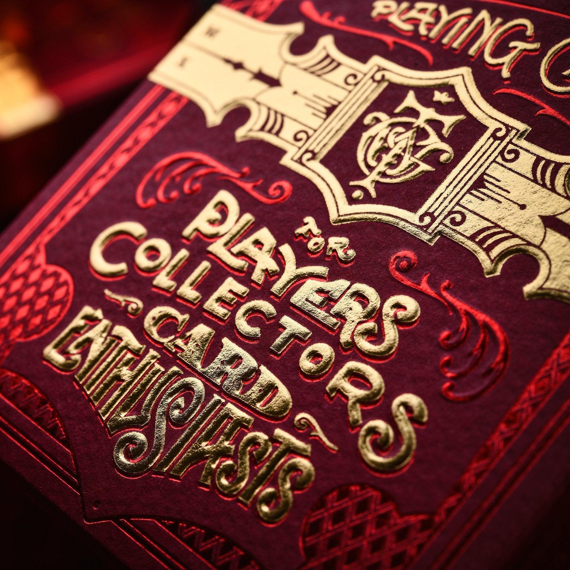 Premium Parlour Playing Cards - Red Stockholm17 Deck for Poker, Magic Tricks & Collectors | Elegant Design for Game Nights & Cardistry