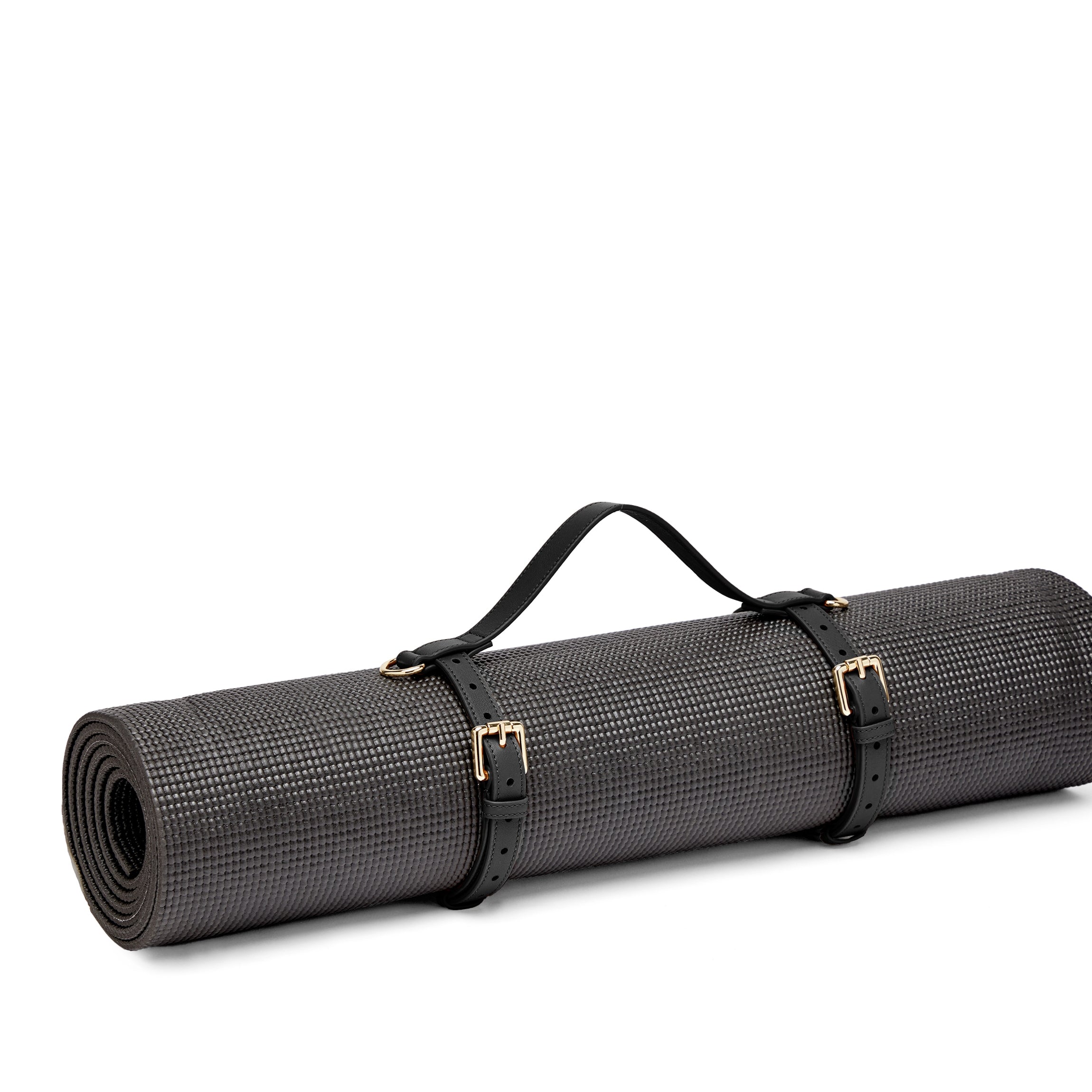 Premium Black Onyx Yoga Mat Carrier - Lightweight & Durable for Yoga, Pilates & Gym - Perfect for Travel & Studio Workouts