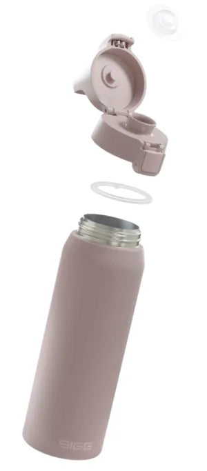 SIGG Shield Therm One 1.0L Insulated Water Bottle - 24-Hour Temperature Retention, Leak-Proof Design, Dusk Color - Perfect for Hiking, Gym & Outdoor Adventures