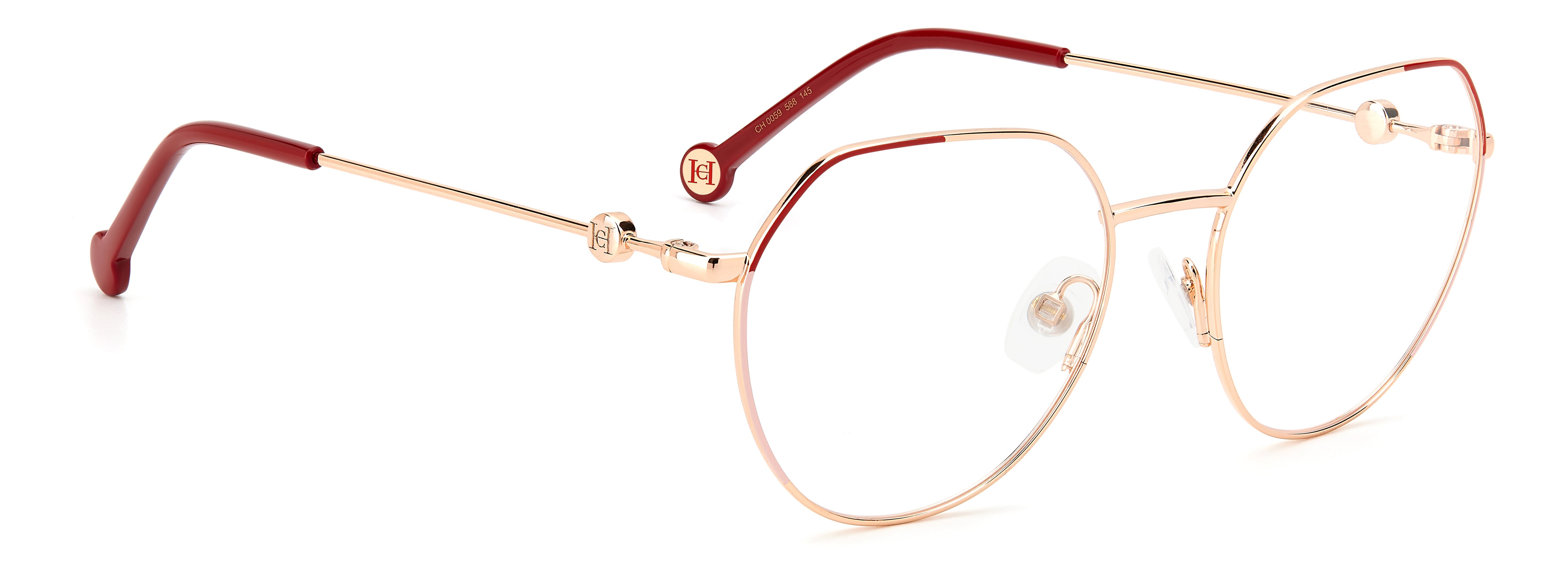 Carolina Herrera CH 0059 Women's Sunglasses - Luxury Designer Shades for Women - UV Protection & Fashionable Eyewear - Perfect for Beach, Driving & Outdoor Activities