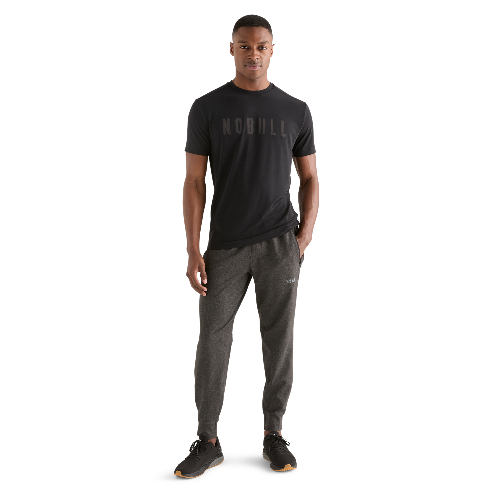 NOBULL Men's Performance T-Shirt - Lightweight, Breathable Workout Tee for Gym, Running & Training