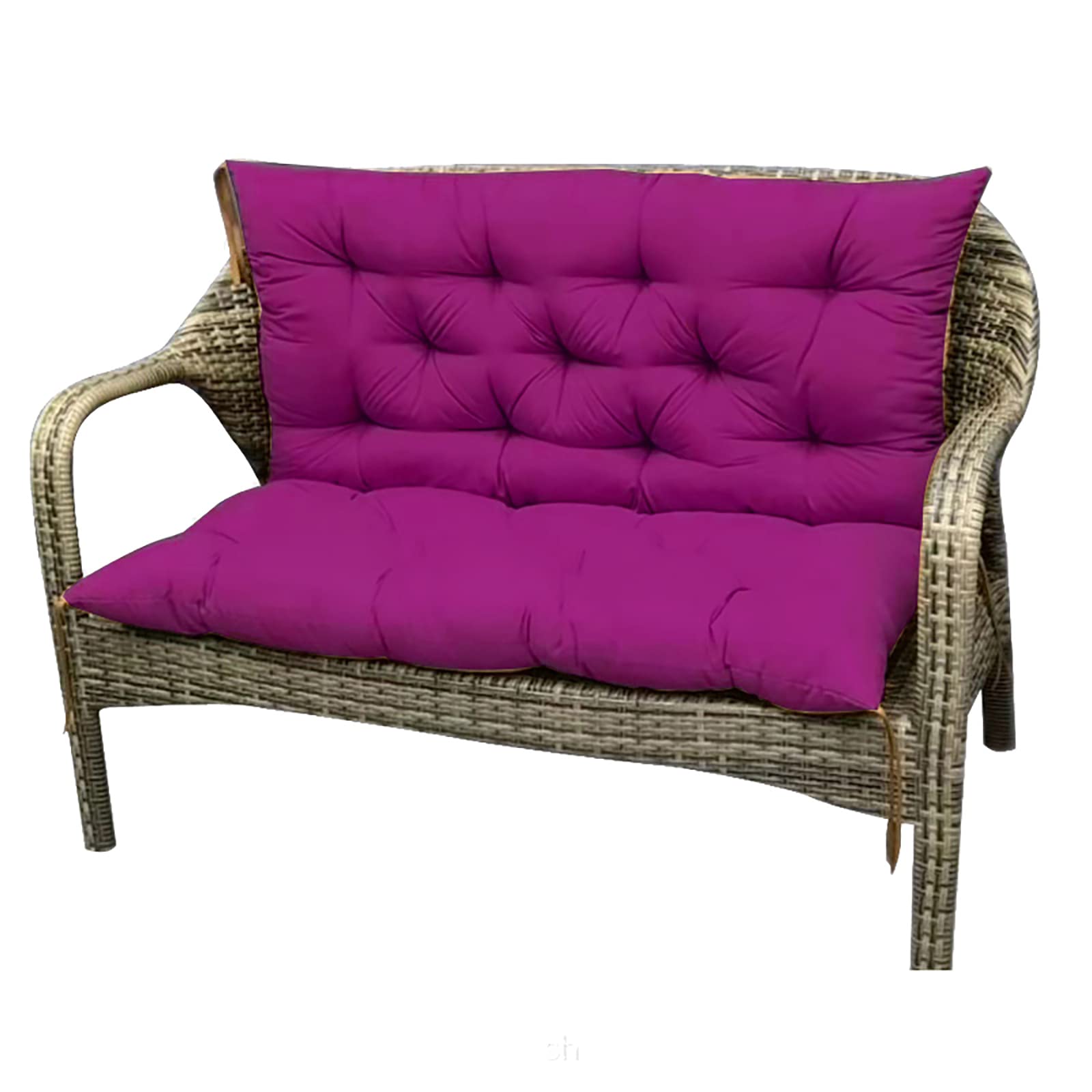 **Waterproof Outdoor Swing Replacement Cushions for 2-3 Seater Bench – Thick Backrest Porch Swing Cushion, Garden Seat Pad for Wicker Lounger & Recliner – Perfect for Patio, Deck, and Backyard Relaxation**