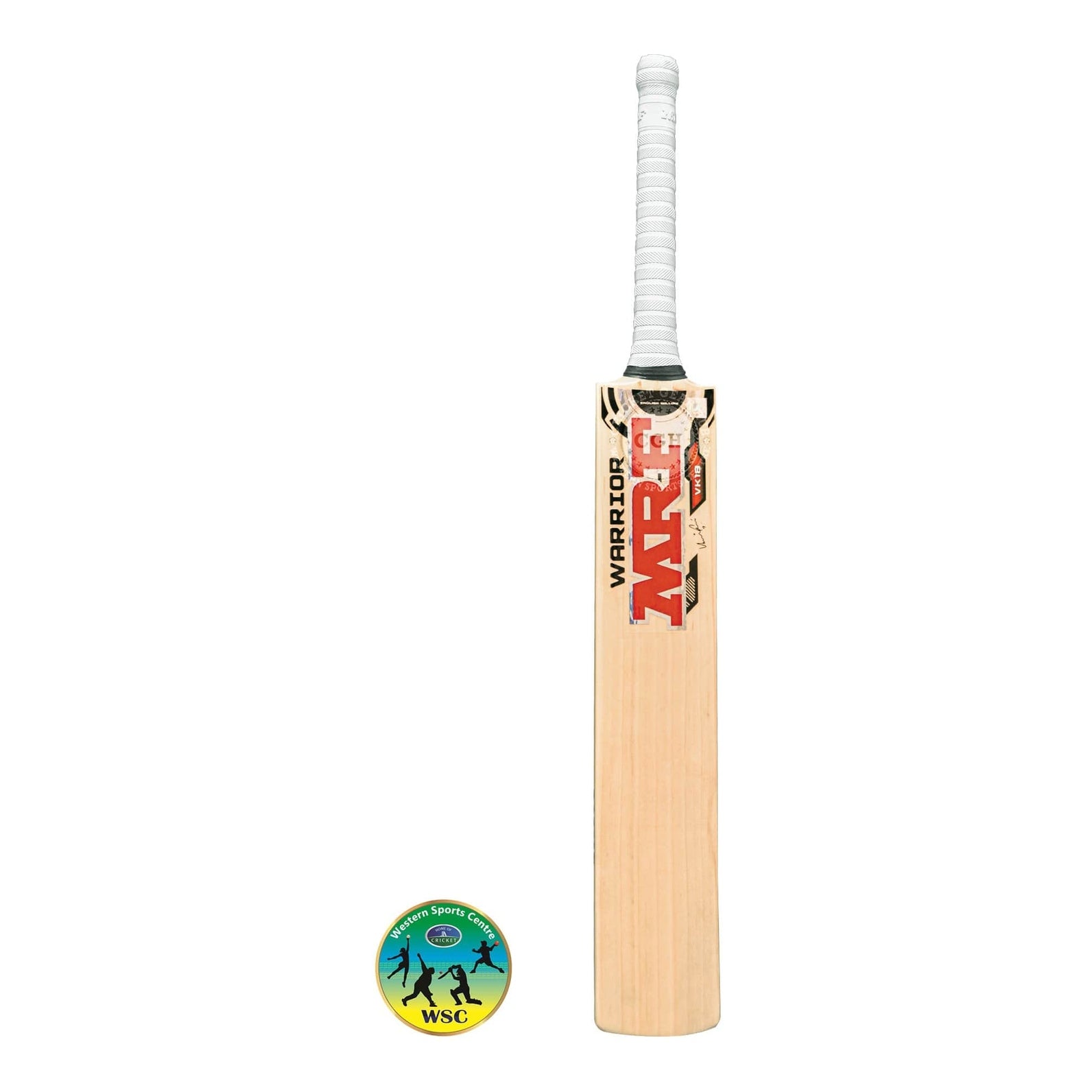 MRF Warrior SH Cricket Bat - Premium English Willow Cricket Bat for Professional Players | Perfect for Matches, Practice & Training Sessions