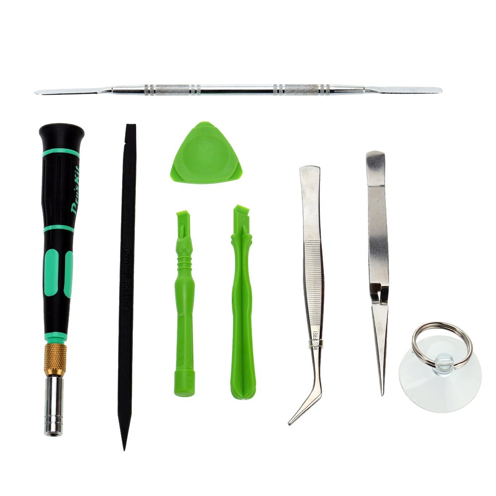 ProsKit SD-9326M 142-Piece Precision Screwdriver Set for iPhone, Samsung, Electronics Repair - Mobile Phone Repair Kit with Magnetic Bits & Driver - Perfect for DIY, Smartphone, Laptop, Tablet Fixing