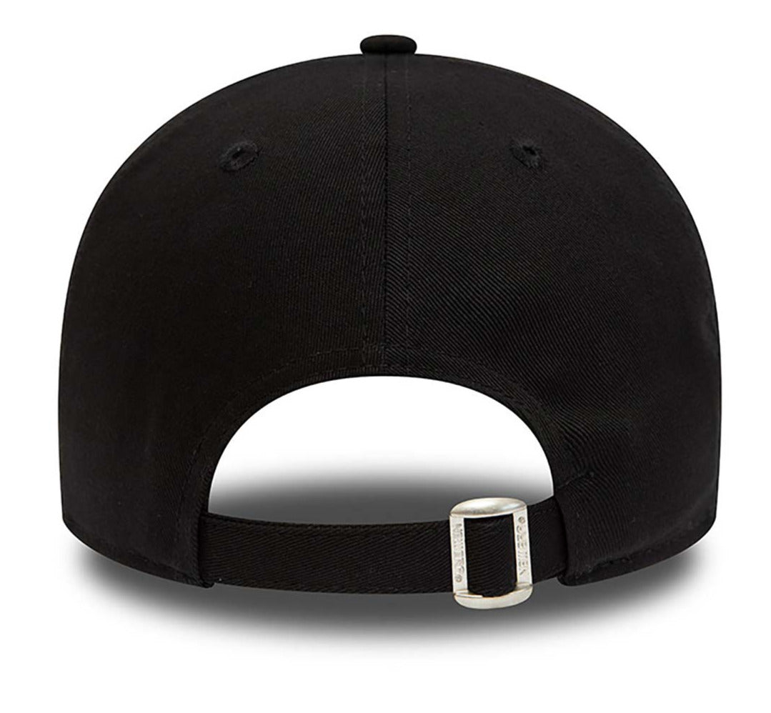 Los Angeles Dodgers New Era 9Forty League Essential Repreve Black Baseball Cap - Adjustable Snapback Hat for Men & Women - Perfect for Baseball Games, Streetwear Fashion & Sports Fans