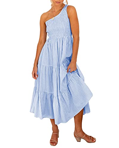 Striped Blue
