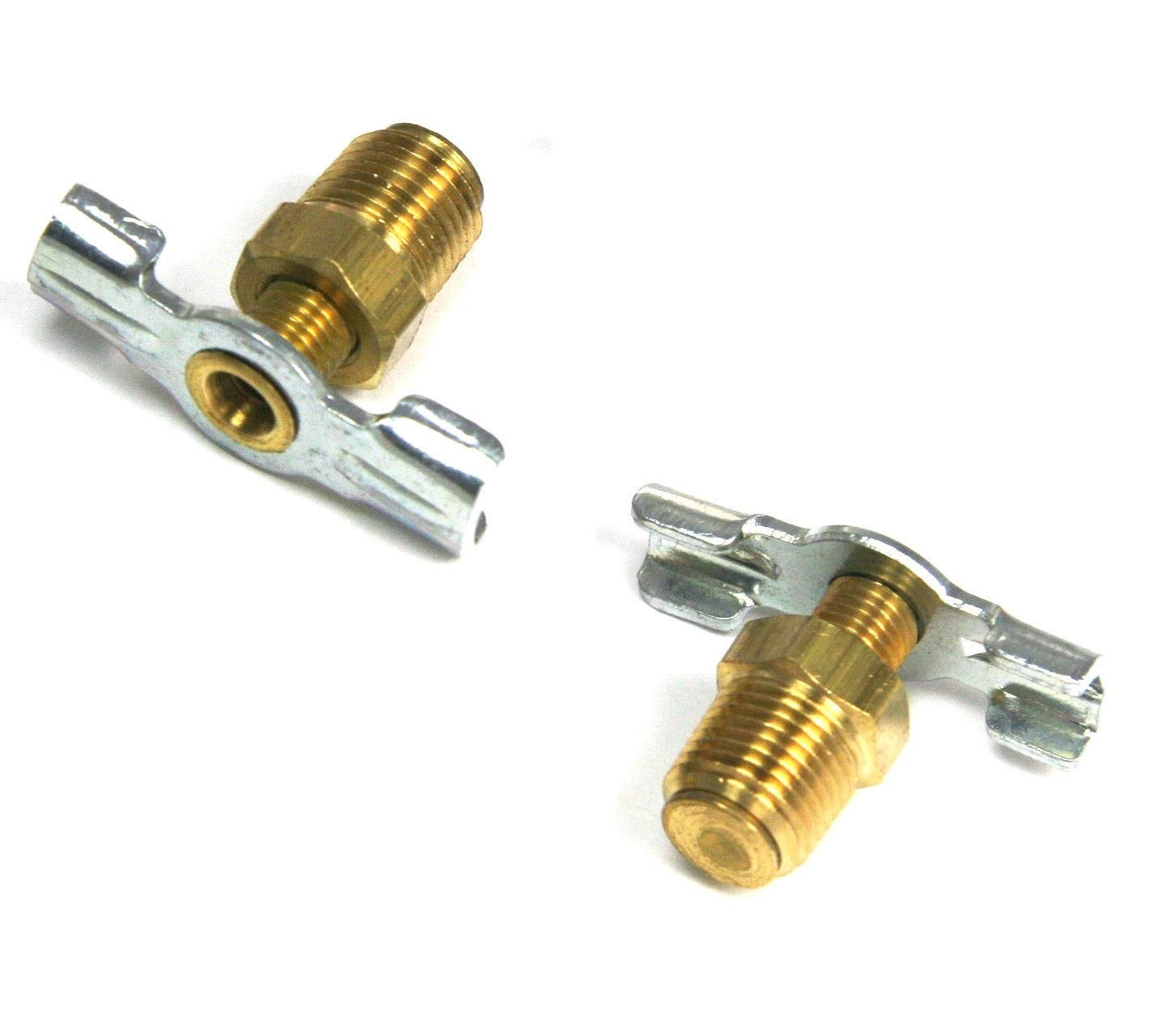 NEW (OEM) 2-Pack DC18 Air Compressor Drain Valve 1/8