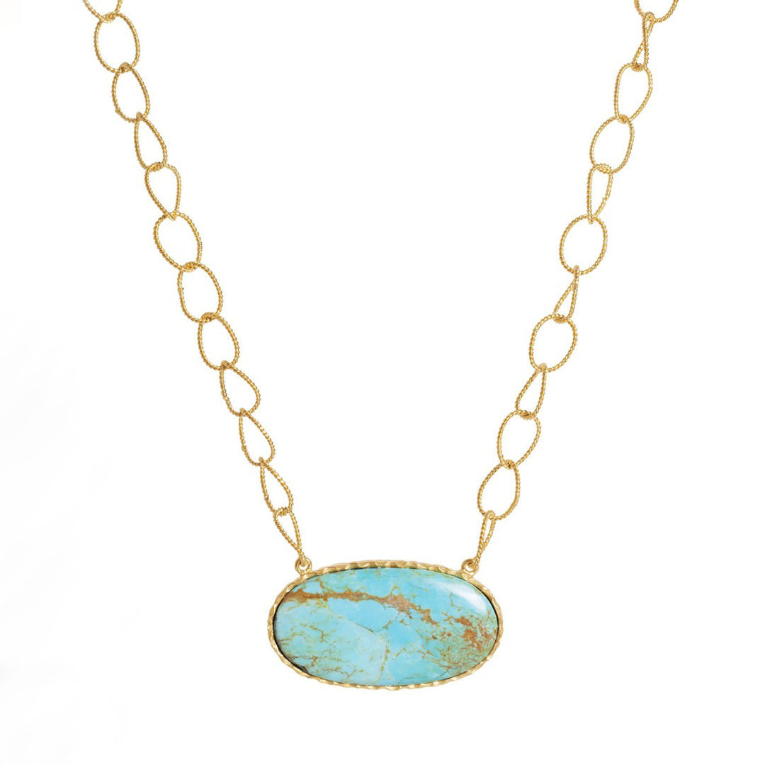 Elegant Turquoise Necklace for Women - Dainty Minimalist Jewelry for Everyday Wear & Special Occasions