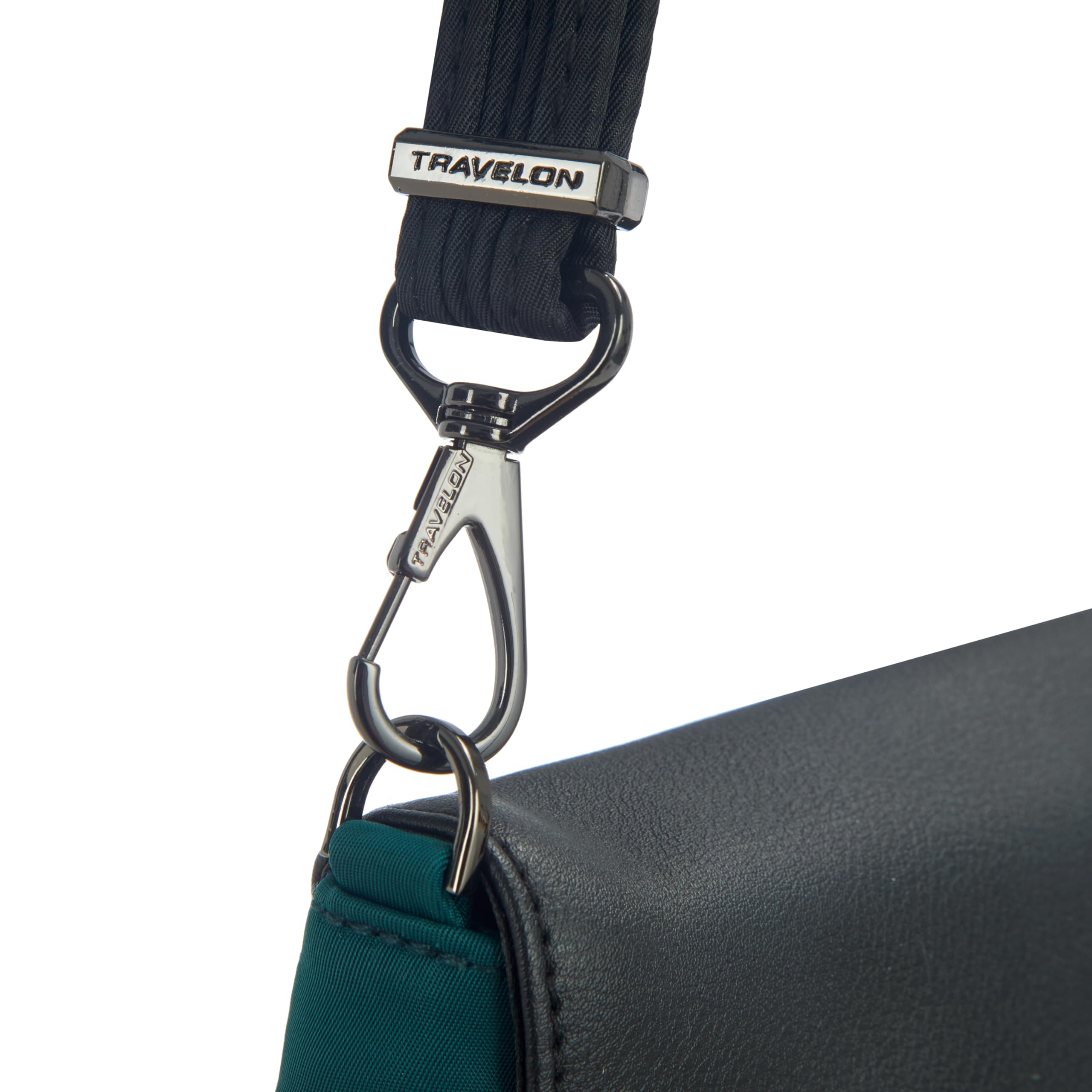 Travelon Anti-Theft Addison Convertible Crossbody Belt Bag - Secure Hands-Free Travel Purse for Women, Men | Ideal for Vacation, Commuting & Daily Use