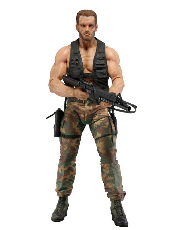 NECA Predator 30th Anniversary Jungle Encounter Dutch Action Figure - Collectible Movie Toy for Fans, Gift for Adults & Kids - Perfect for Display, Photography & Cosplay Scenes