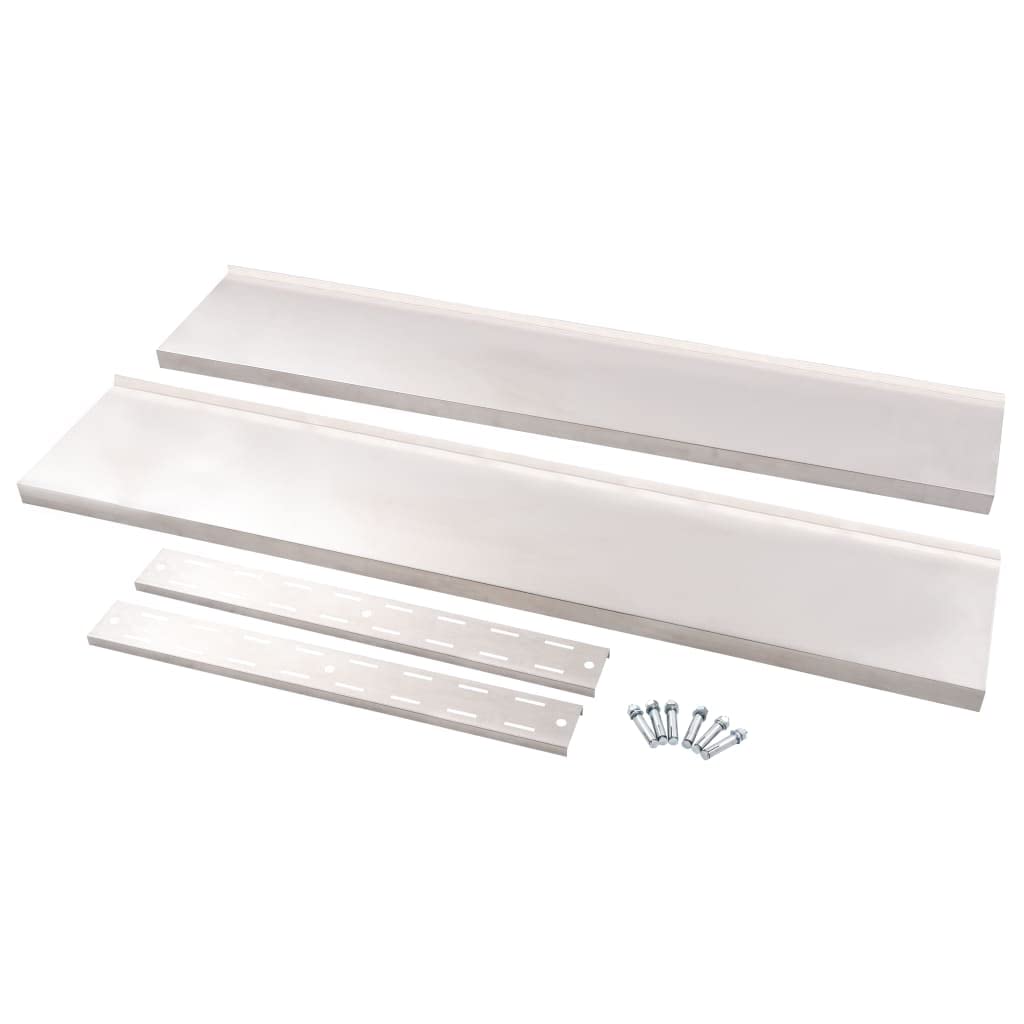 2-Tier Floating Wall Shelf Set - 59.1
