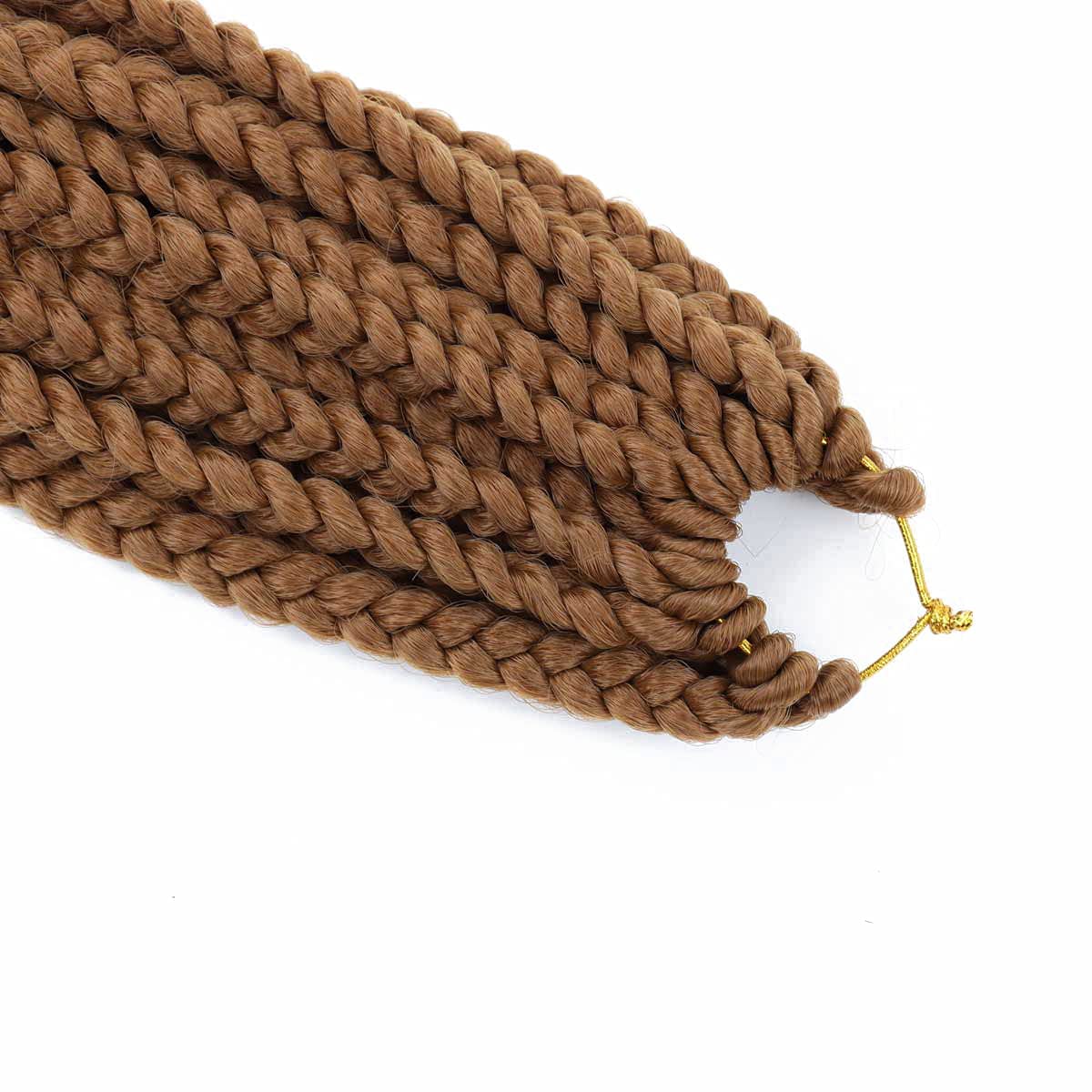 6 Packs Crochet Box Braids with Curly Ends - 10 Inch Bohemian Goddess Braids for Black Women | Pre-Looped Synthetic Hair for Easy Installation | Perfect for Protective Styles, Everyday Wear & Special Occasions (27, 10 Inch)