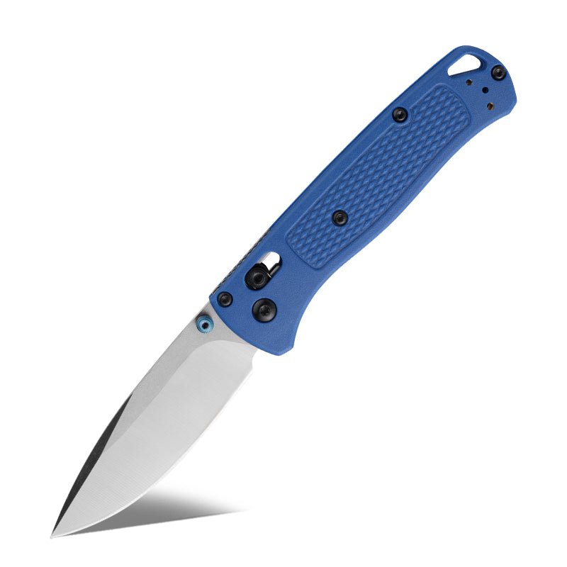 Premium D2 Tool Steel Pocket Knife - Tactical Folding Knife with Fiberglass Handle for Camping, Hiking & Outdoor Survival