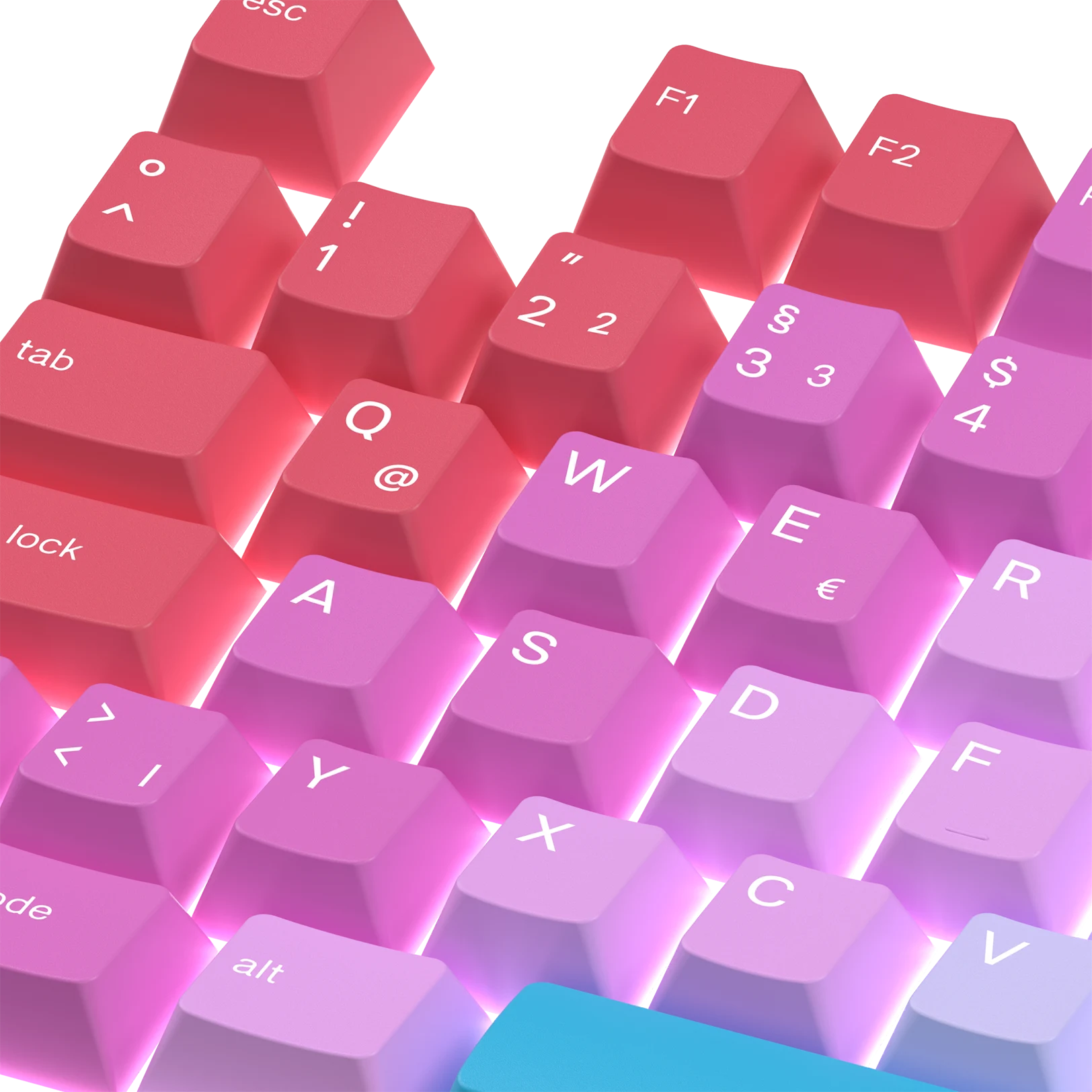Custom Keycaps for Mechanical Keyboards - Daydream DE Design - Perfect for Gaming, Typing & Office Work
