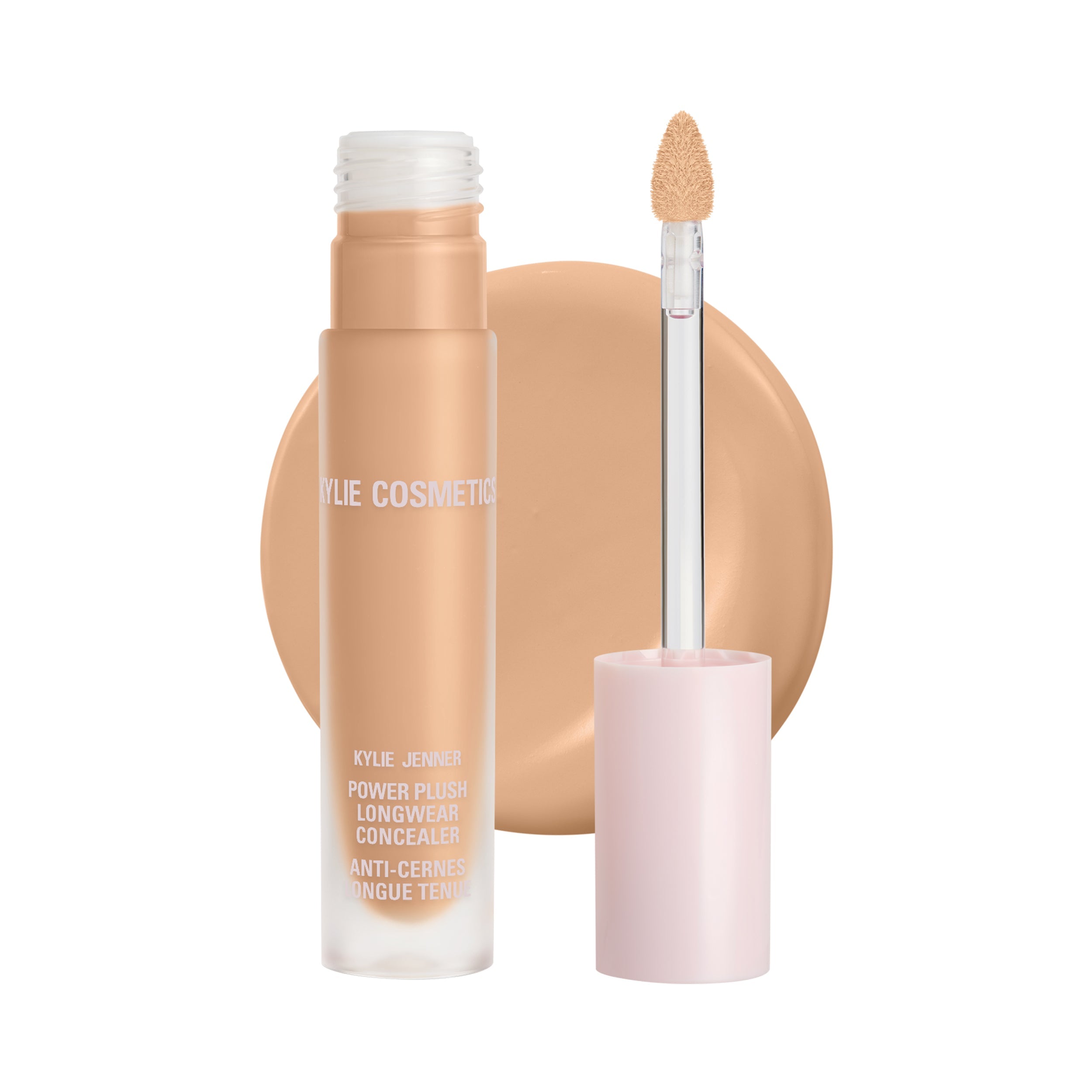 Long-lasting Power Plush Concealer - Full Coverage & Hydrating for Flawless Skin | Perfect for Daily Makeup & Special Occasions