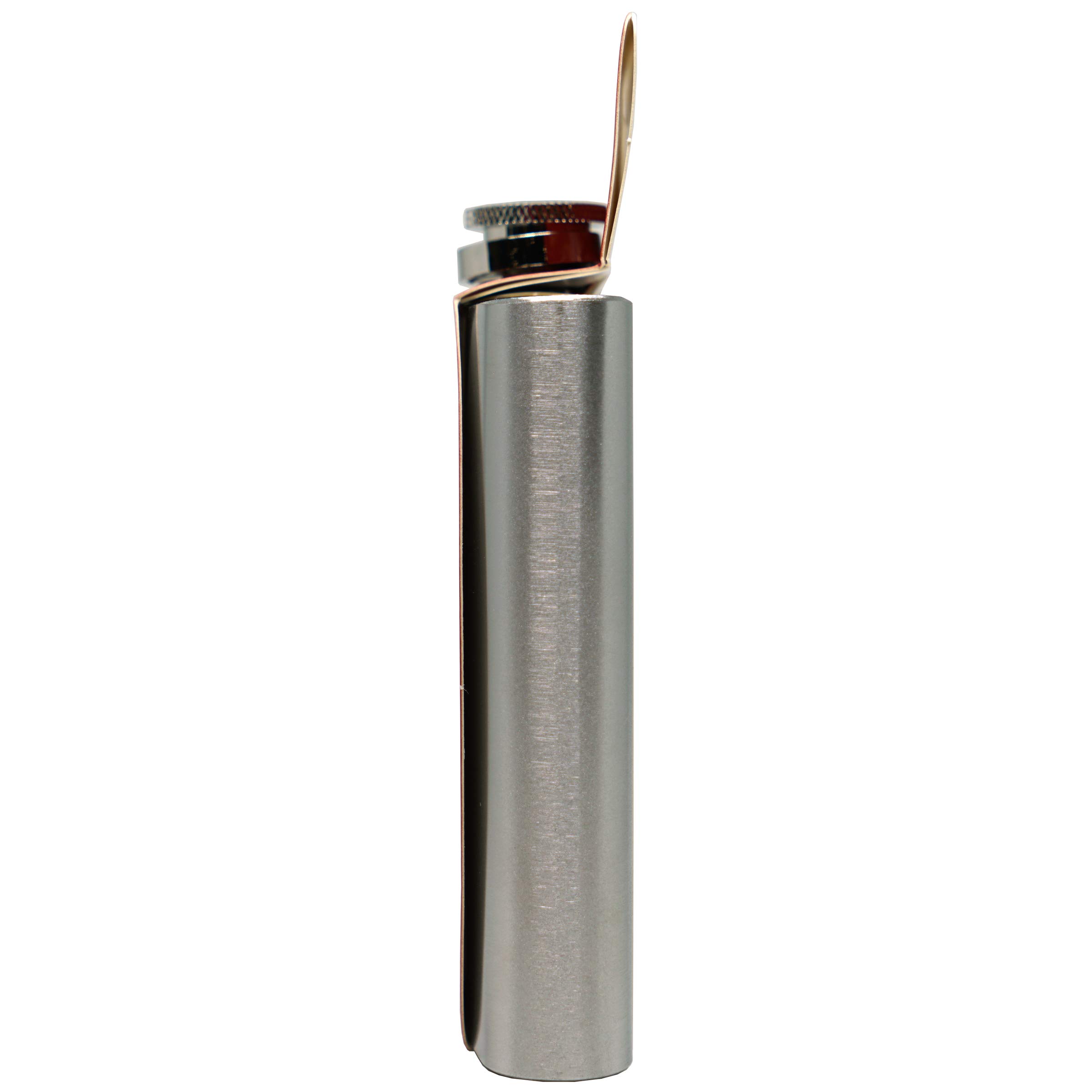 Salute! Old West Collection Black Travel & Sport Flask - Perfect for Outdoor Adventures, Camping, and Hiking