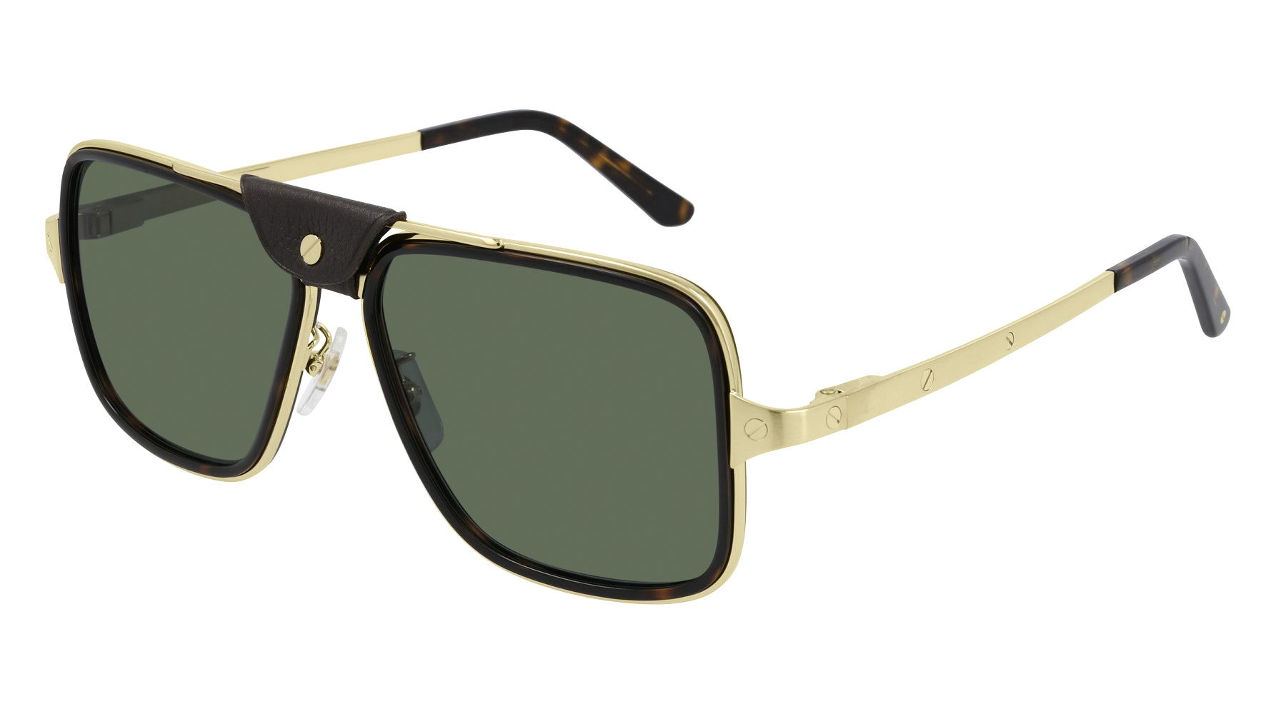 Cartier Asian Fit Sunglasses CT0263SA - Luxury Designer Shades for Asian Face Shape | Perfect for Driving, Travel & Fashion