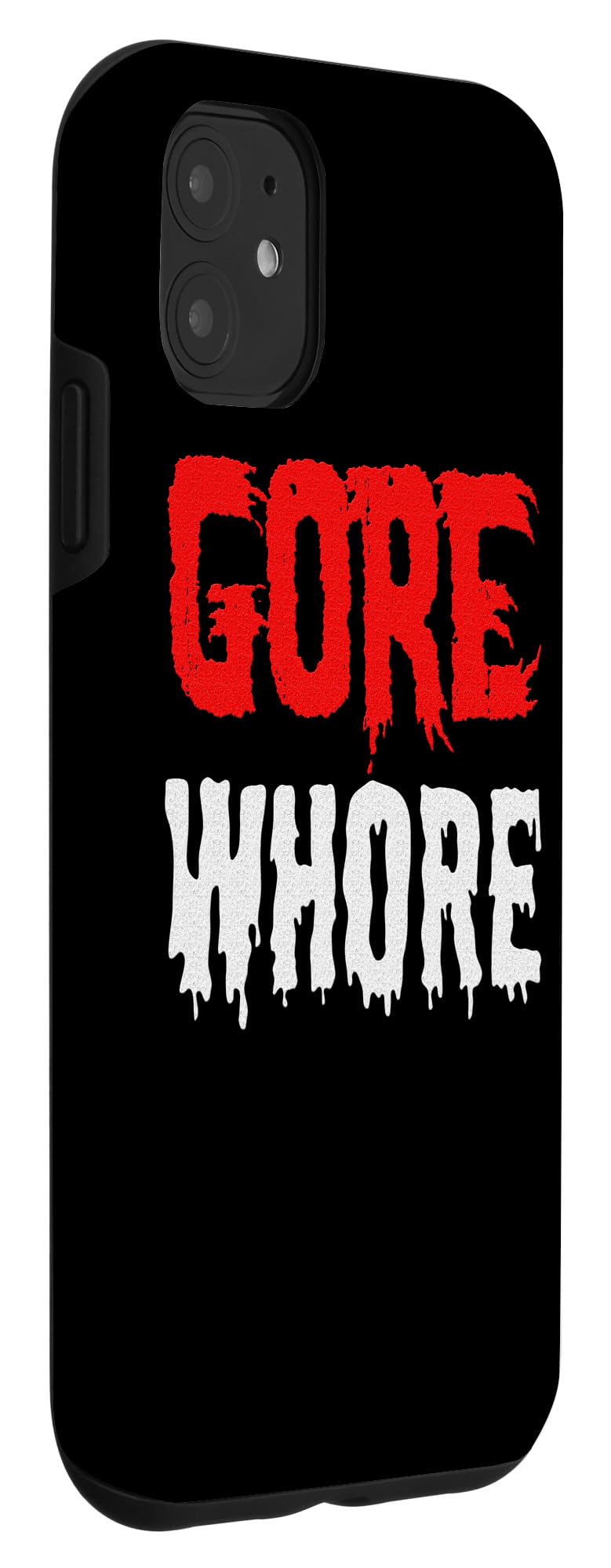 iPhone 11 Horror Movie Fan Case - Scary Gore Design Phone Cover for Halloween, Horror Conventions & Movie Nights