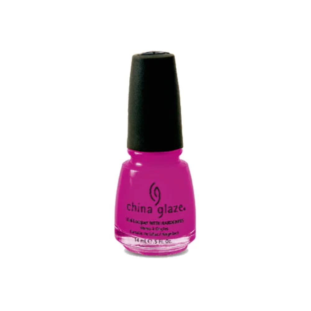 China Glaze Flying Dragon Nail Polish 0.5 oz - Vibrant Purple for Parties & Nail Art