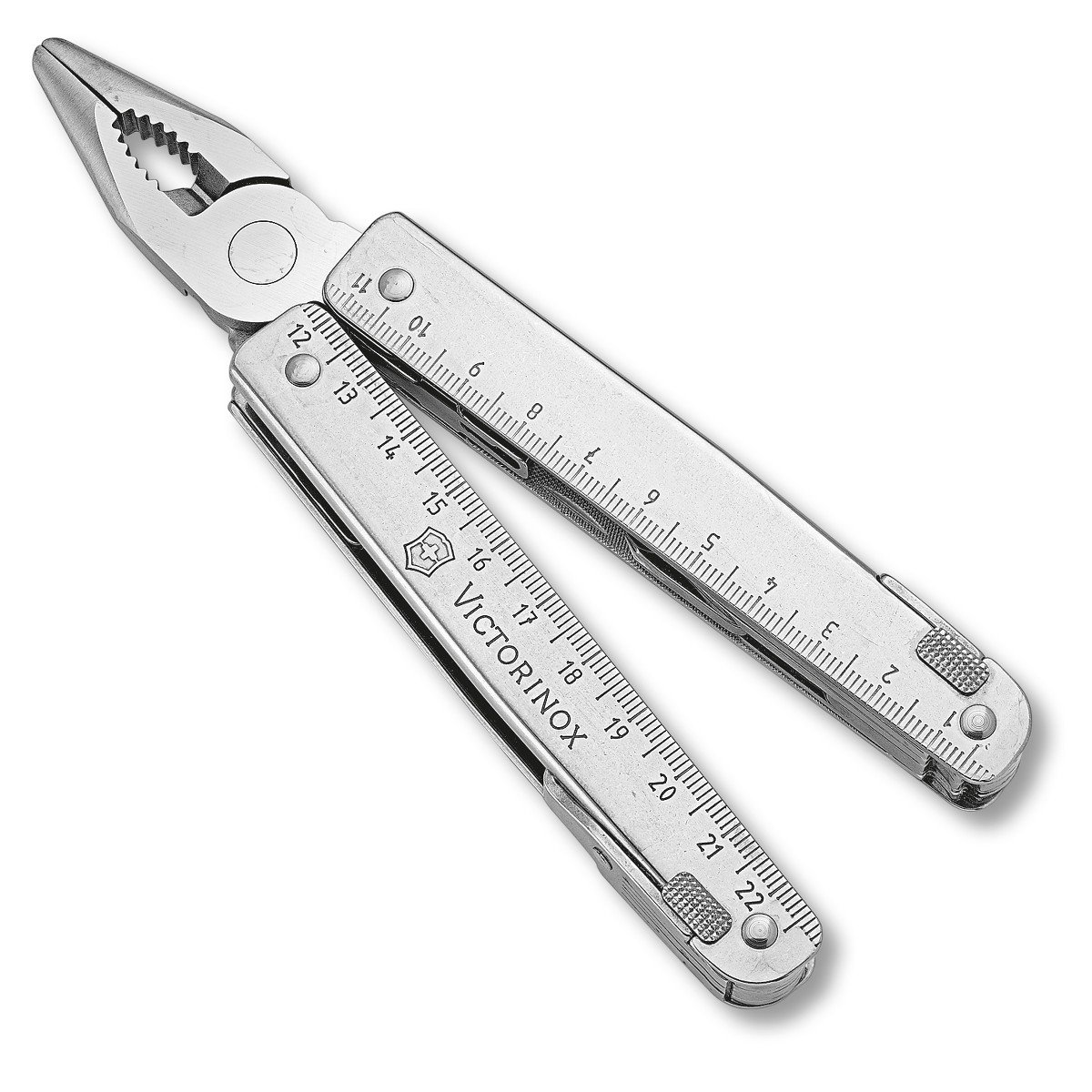 Victorinox Swiss Tool Swiss Army Knife - 24-in-1 Multifunctional Pocket Tool with Needle-Nose Pliers, Wire Cutters & Sharp Stainless Steel Blade | Swiss Made | Perfect for Camping, Hiking, Survival & Everyday Carry (EDC)