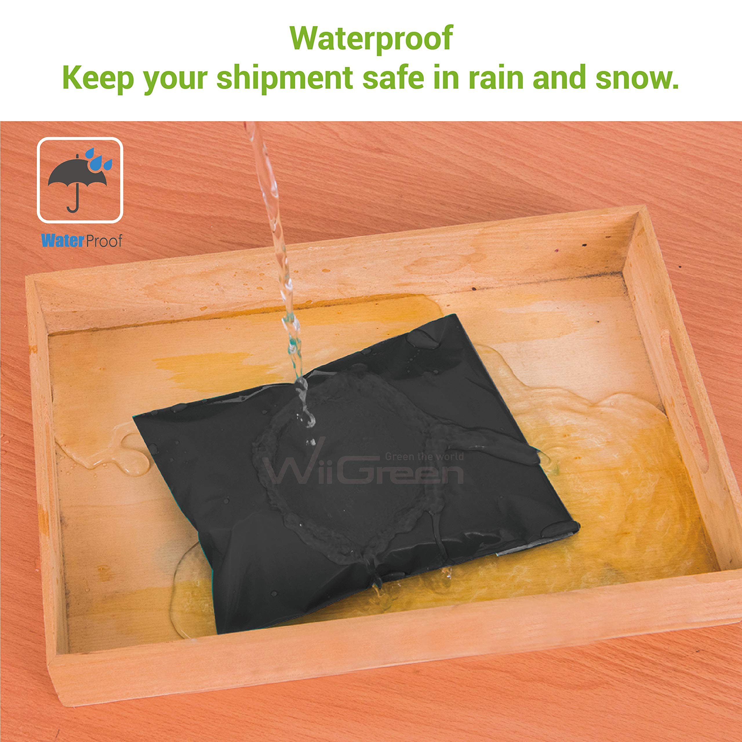 2000 PCS 7.5x10.5 inch Black Poly Mailers - Heavy Duty Self Adhesive Shipping Envelopes, Waterproof & Tear-Proof Mailing Bags for Ecommerce, Office, Postal & Gift Packaging - Bulk Polyethylene Packaging Supplies for Online Sellers & Small Businesses