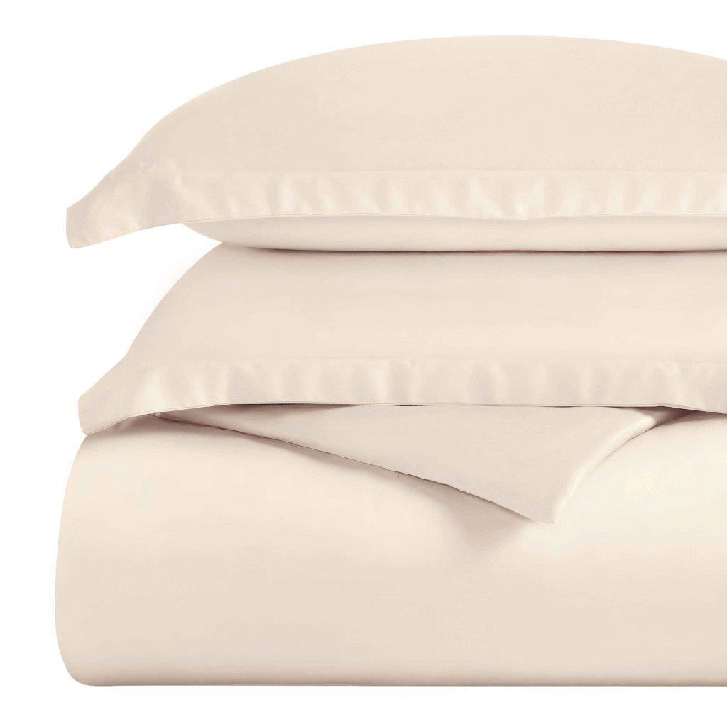 Premium 100% Egyptian Cotton 300 Thread Count Duvet Cover Set - Queen Size, Soft & Breathable Luxury Bedding for Hotel-Style Comfort - Perfect for Master Bedrooms, Guest Rooms & Luxury Home Decor