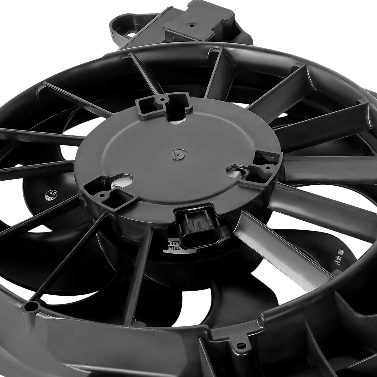 Auto Dynasty GM3115250 OE Style Dual Radiator Cooling Fan Assembly - Compatible with Buick Regal & Chevy Impala 3.6L 2.4L (2011-2017) | Perfect for Engine Cooling & Overheating Prevention