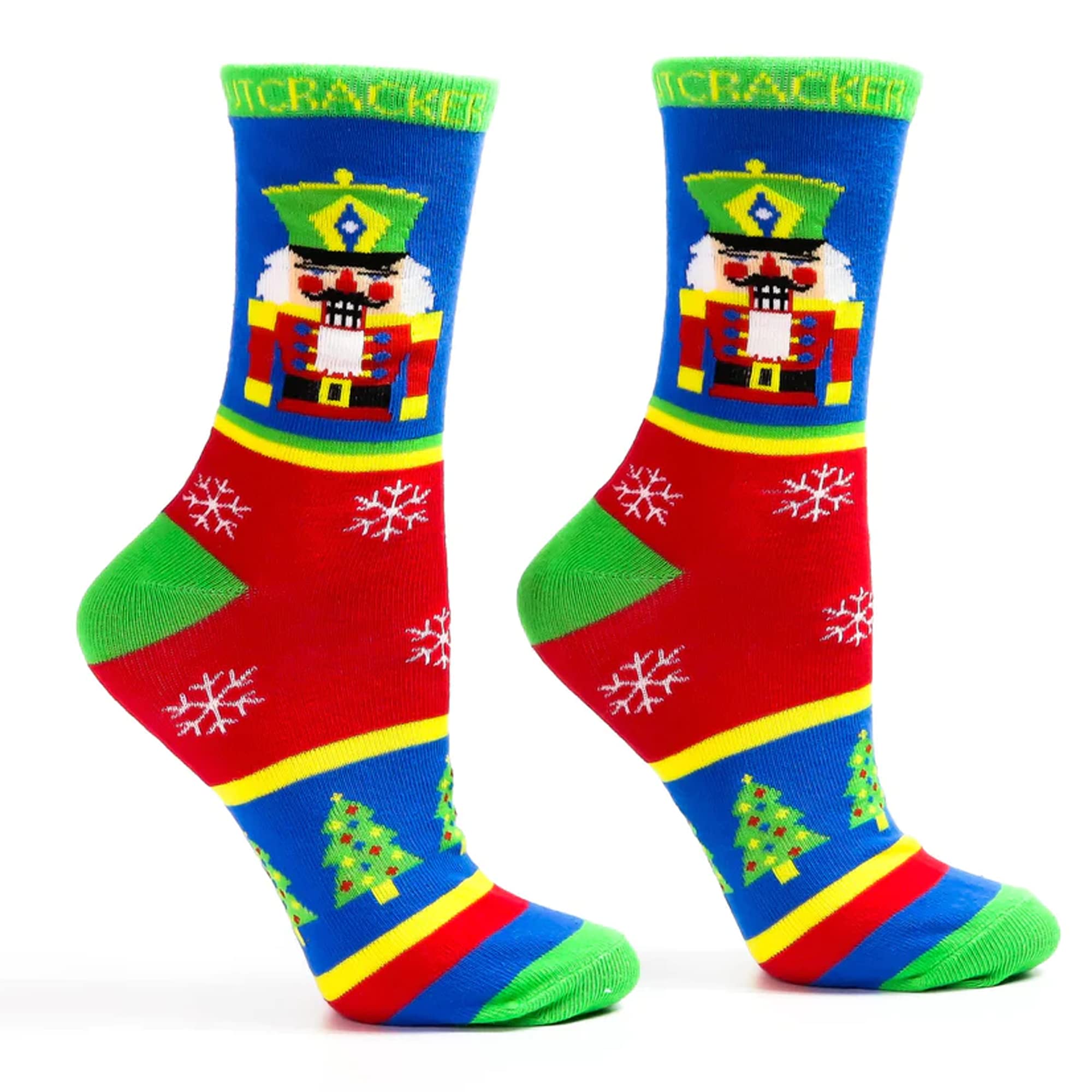 Nutcracker Ballet Novelty Socks for Kids - Cozy Winter Crew Socks for Girls & Boys - Perfect for Holidays & Dance